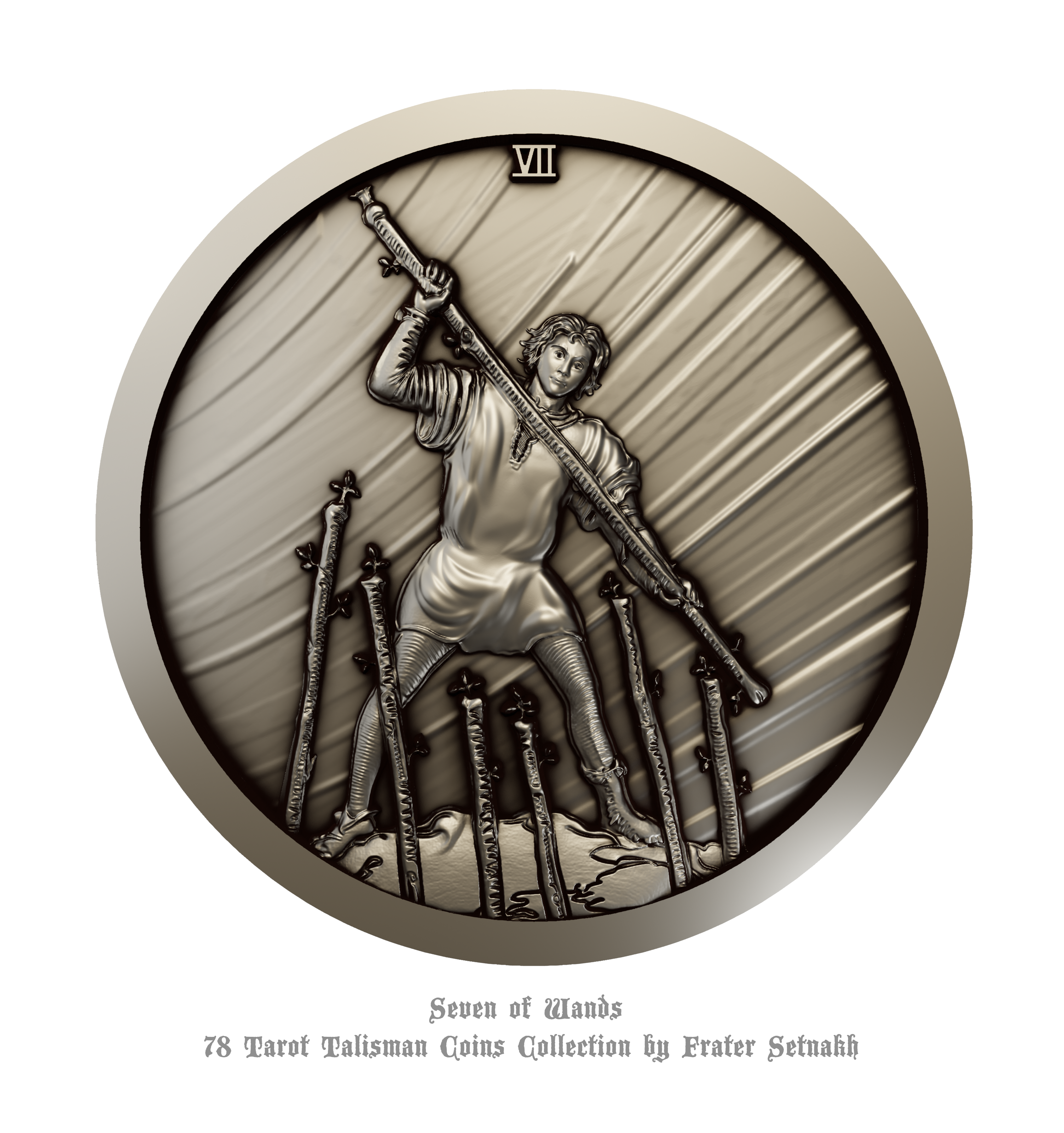 Tarot Coin Collection – World’s First Complete Rider–Waite Inspired Coin Set by Frater Setnakh – PRE-ORDERS - Shipping in October '25 - Divination Coins - Oracle Coins