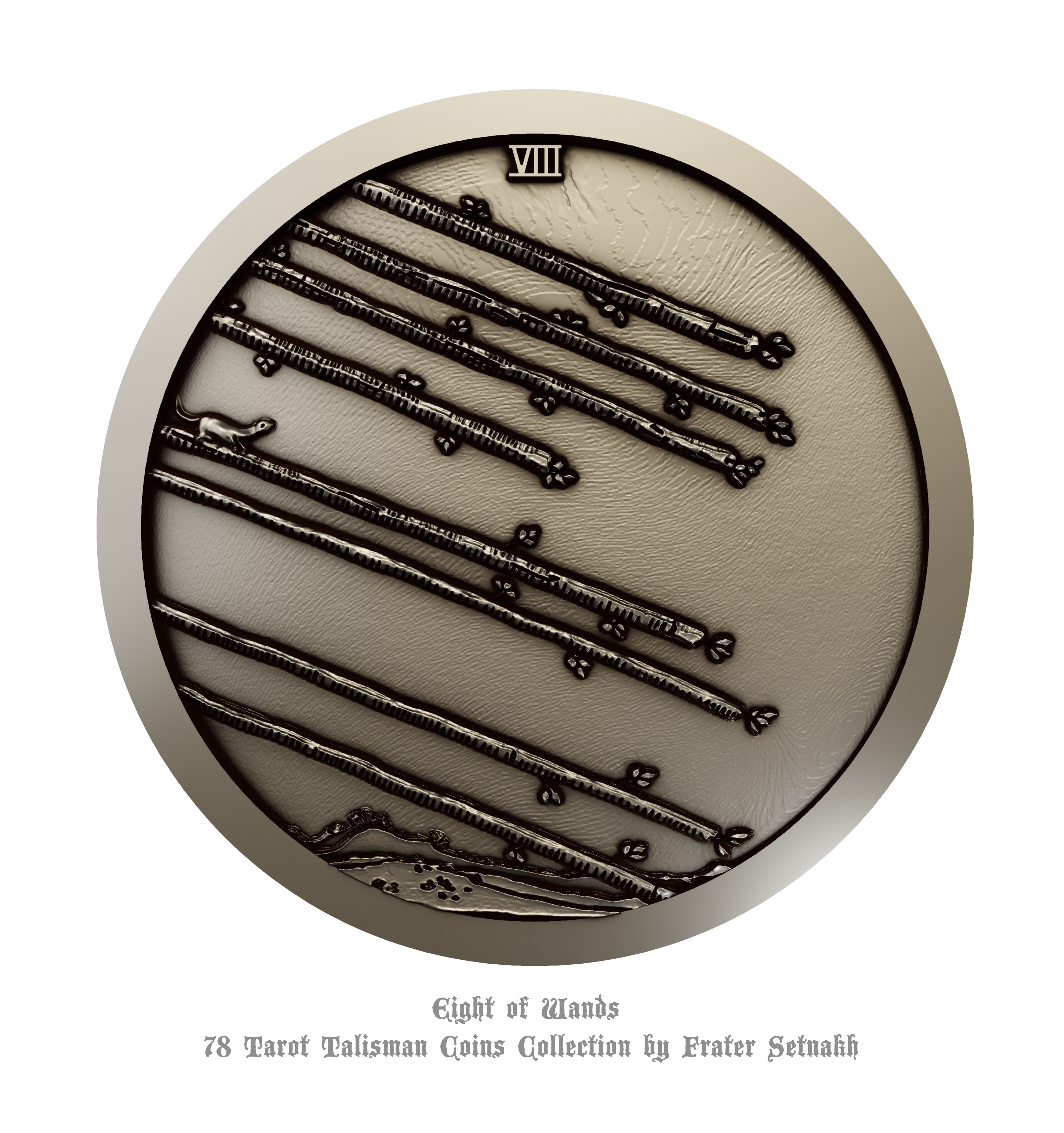 Tarot Coin Collection – World’s First Complete Rider–Waite Inspired Coin Set by Frater Setnakh – PRE-ORDERS - Shipping in Deceber '25 - Divination Coins - Oracle Coins