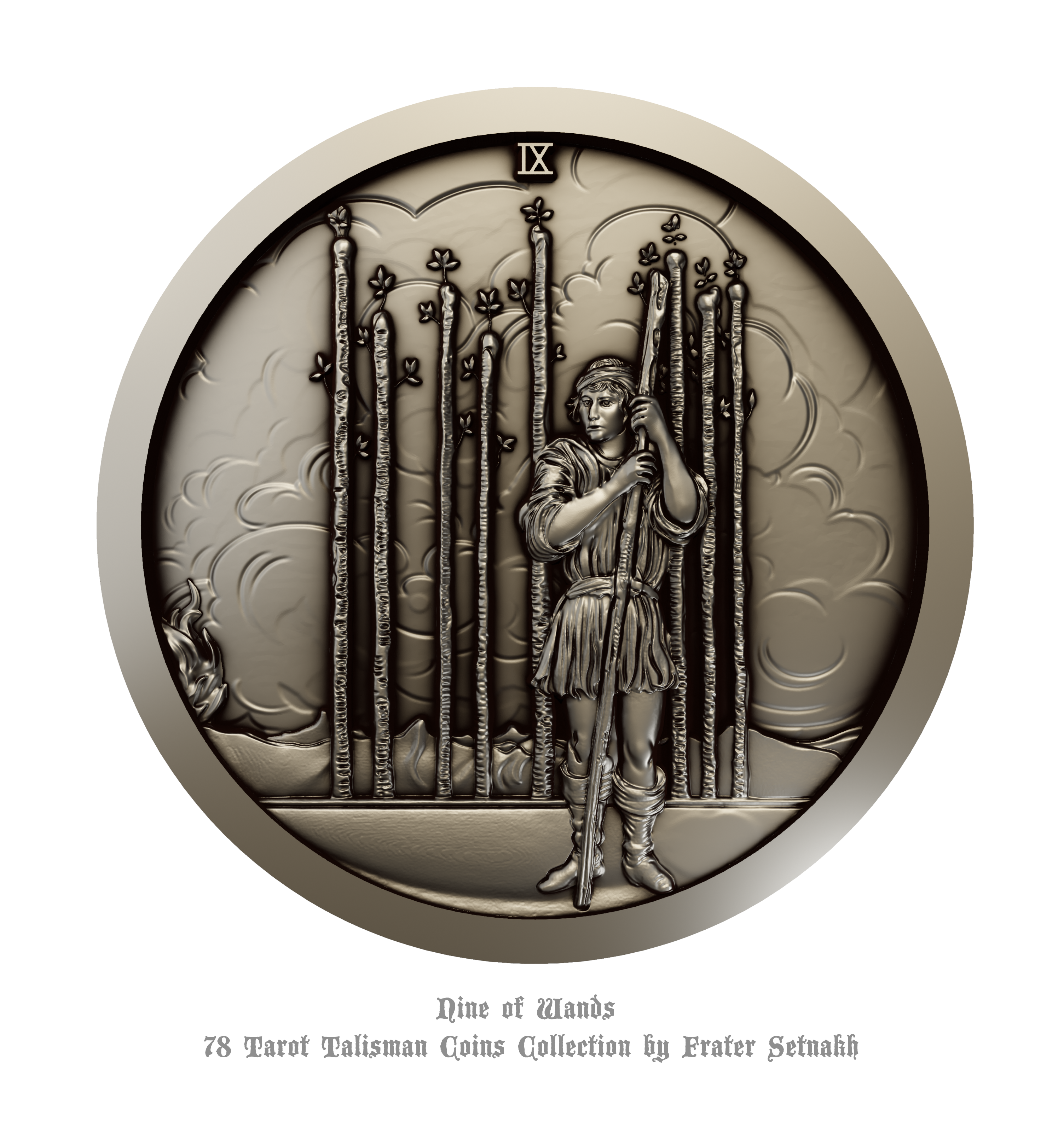 Tarot Coin Collection – World’s First Complete Rider–Waite Inspired Coin Set by Frater Setnakh – PRE-ORDERS - Shipping in October '25 - Divination Coins - Oracle Coins