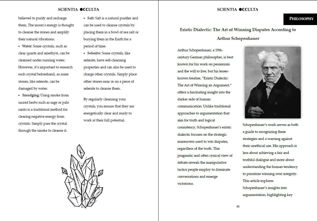 Esoteric Ezine by Frater Setnakh & Soror Vanarotha - Scientia Occulta: Explore Esoteric Knowledge - Support my work and get the pdf file #1