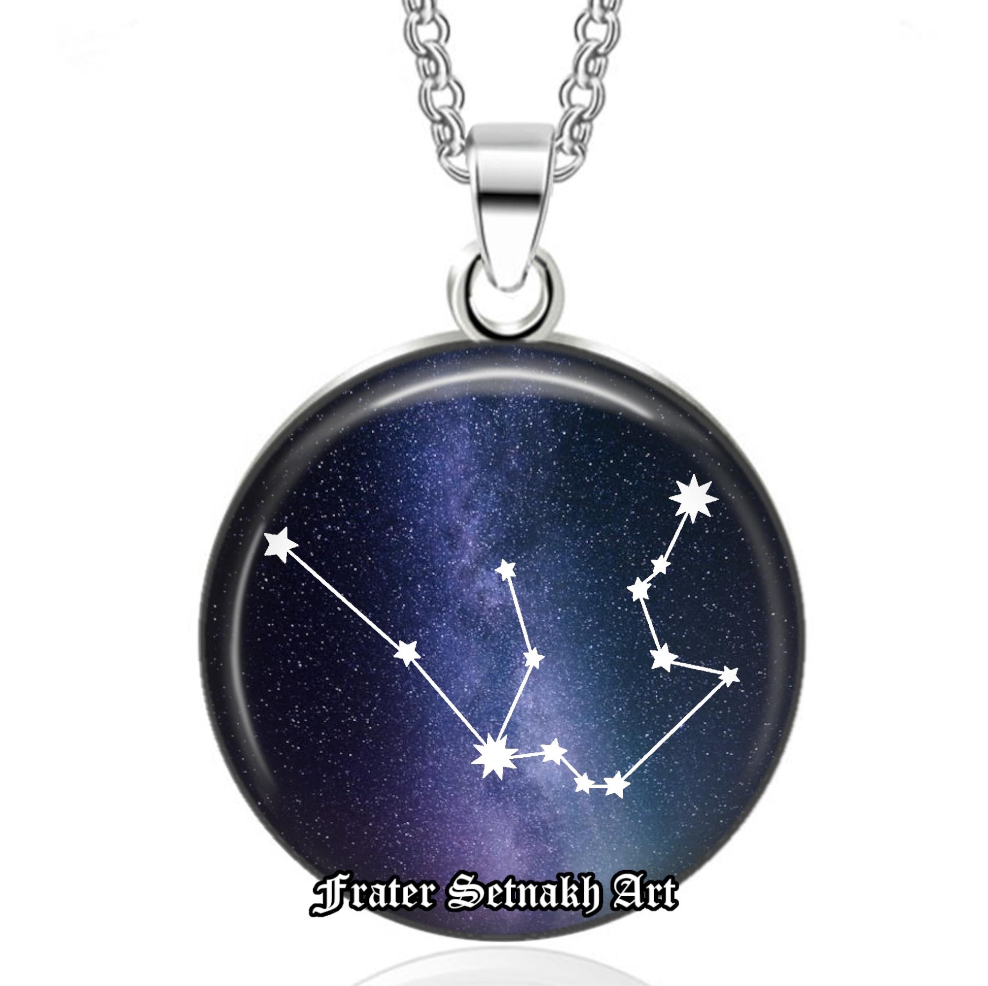 12 Signs of Zodiac - Choose Your Talisman – Astrological Pendant, Wiccan Jewelry, Occult Amulet, Dante Alighieri Inspired, Witchy Gift #563
