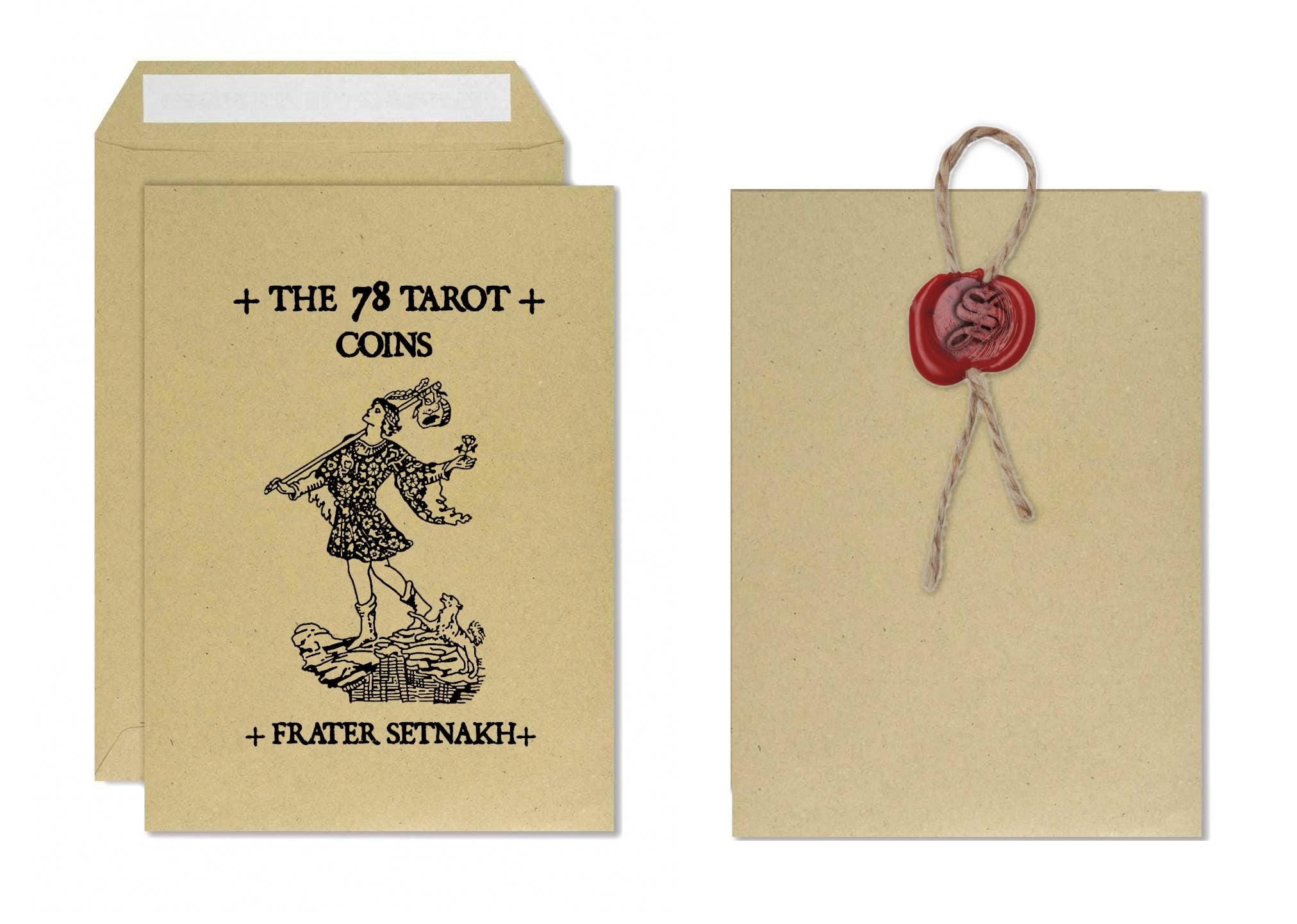 Tarot Coin Collection – World’s First Complete Rider–Waite Inspired Coin Set by Frater Setnakh – PRE-ORDERS - Shipping in October '25 - Divination Coins - Oracle Coins