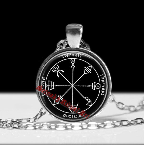 First pentacle of Venus pendant, friendship talisman, Goetia Solomon Seals, ritual necklace, occult jewelry, ceremonial magick, lamen #103