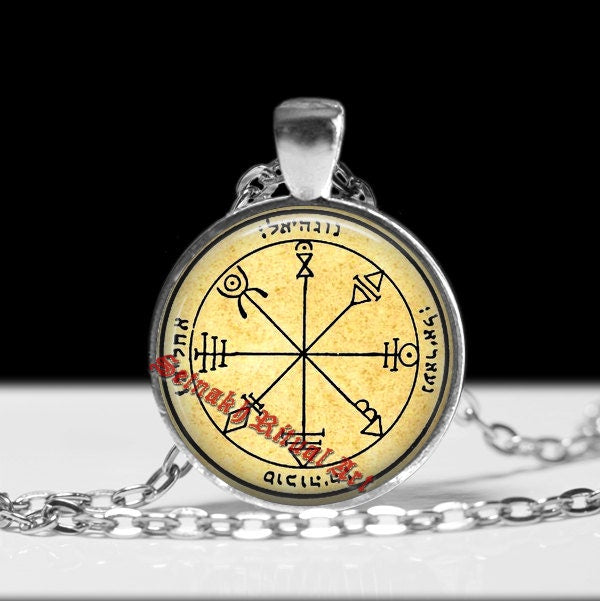 First pentacle of Venus pendant, friendship talisman, Goetia Solomon Seals, ritual necklace, occult jewelry, ceremonial magick, lamen #103