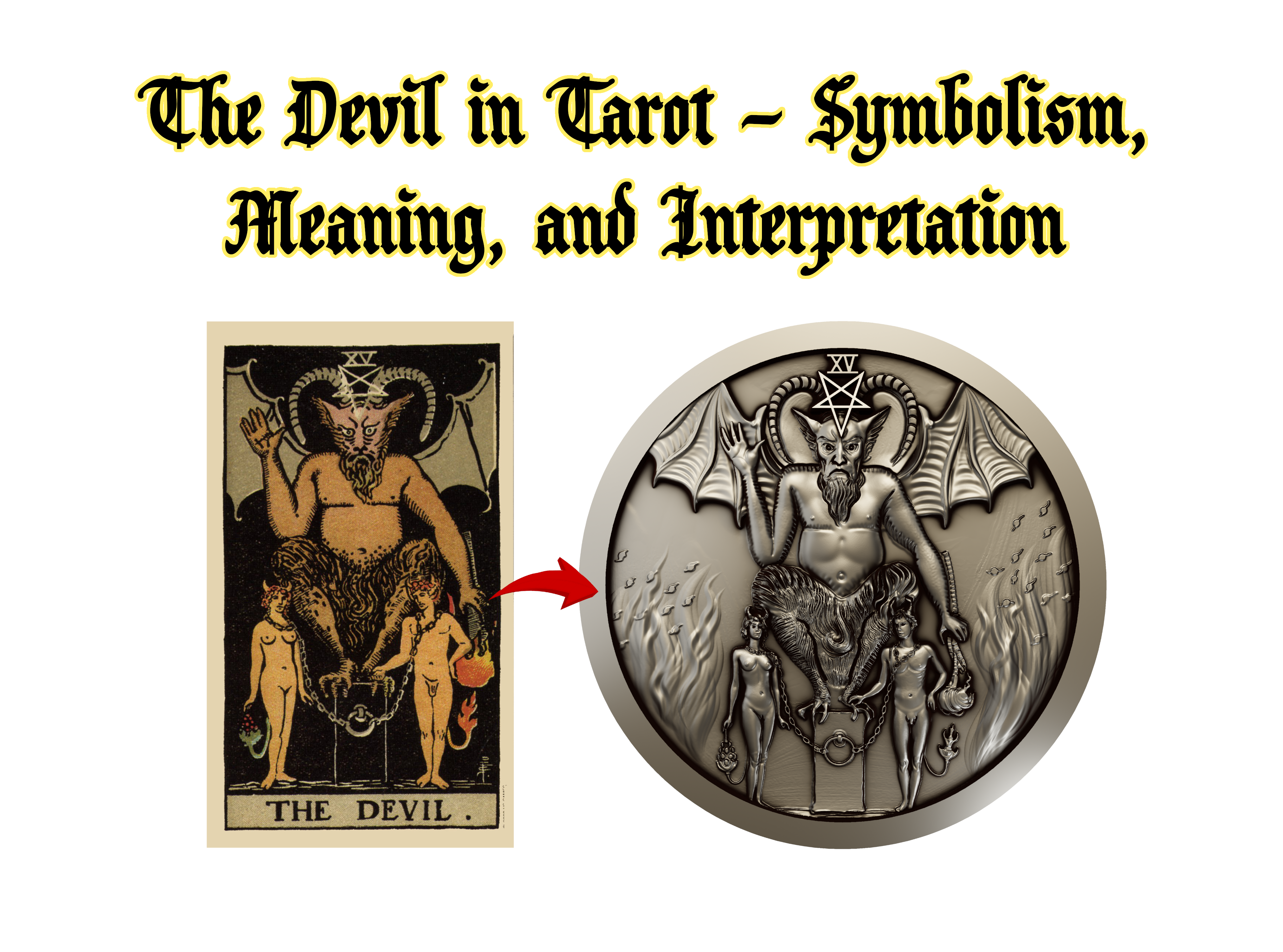 The Devil in Tarot – Symbolism, Meaning, and Interpretation