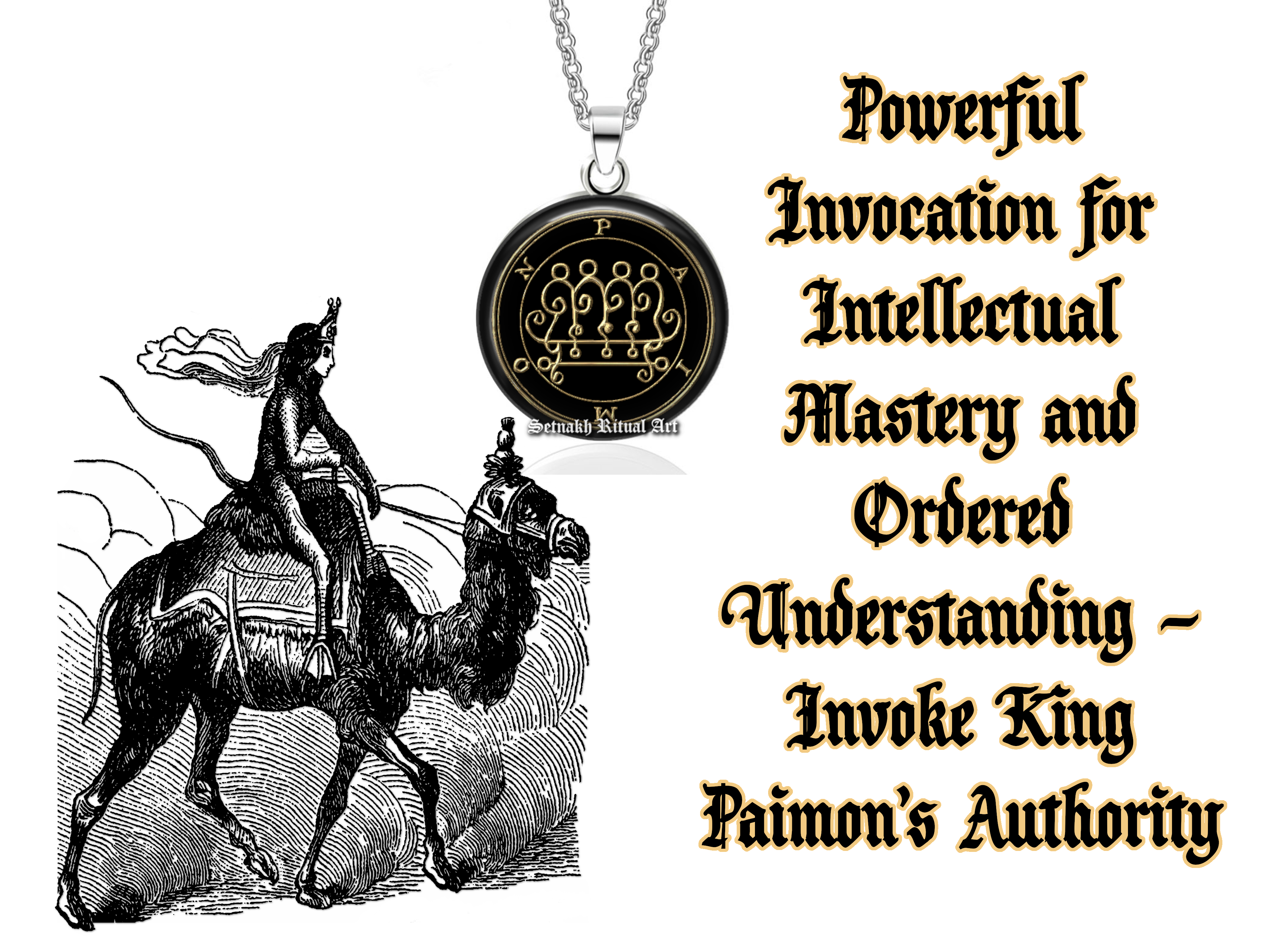 Powerful Invocation for Intellectual Mastery and Ordered Understanding – Invoke King Paimon’s Authority