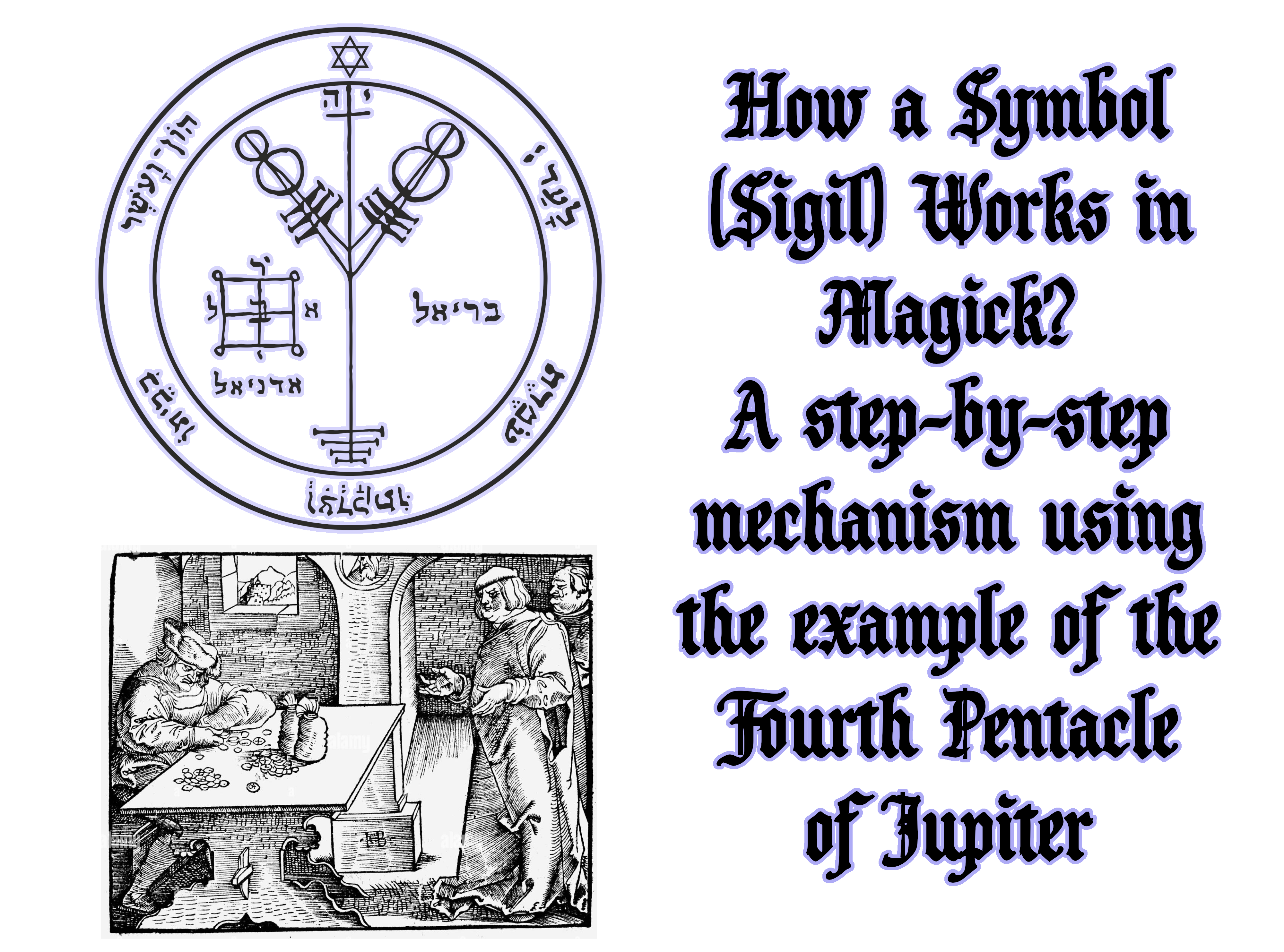 How a Symbol (Sigil) Works in Magick? - The Wealth Talisman Explained