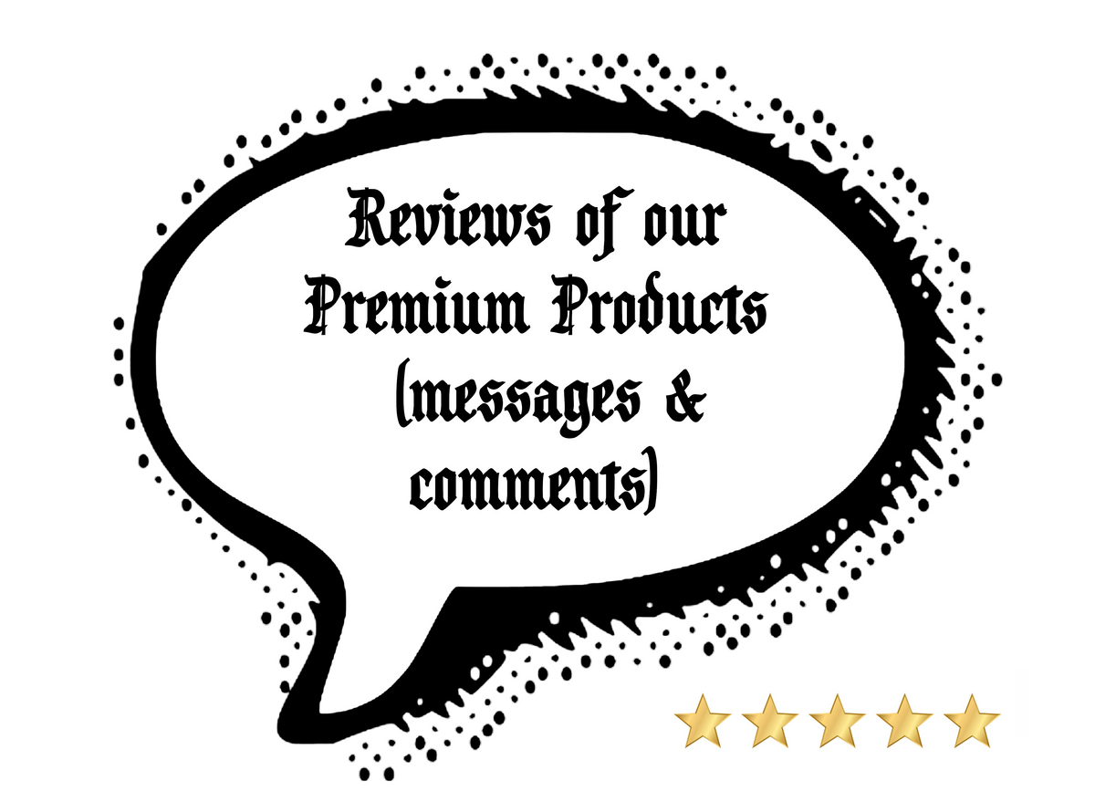 Reviews of our 78 Tarot Coins (via messages & comments)
