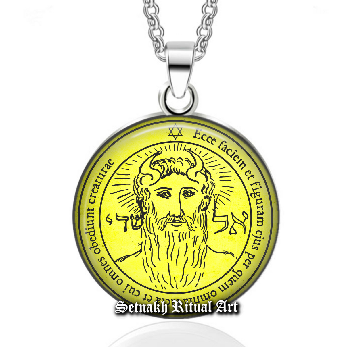 First pentacle of the Sun, Metatron pendant, El Shaddai