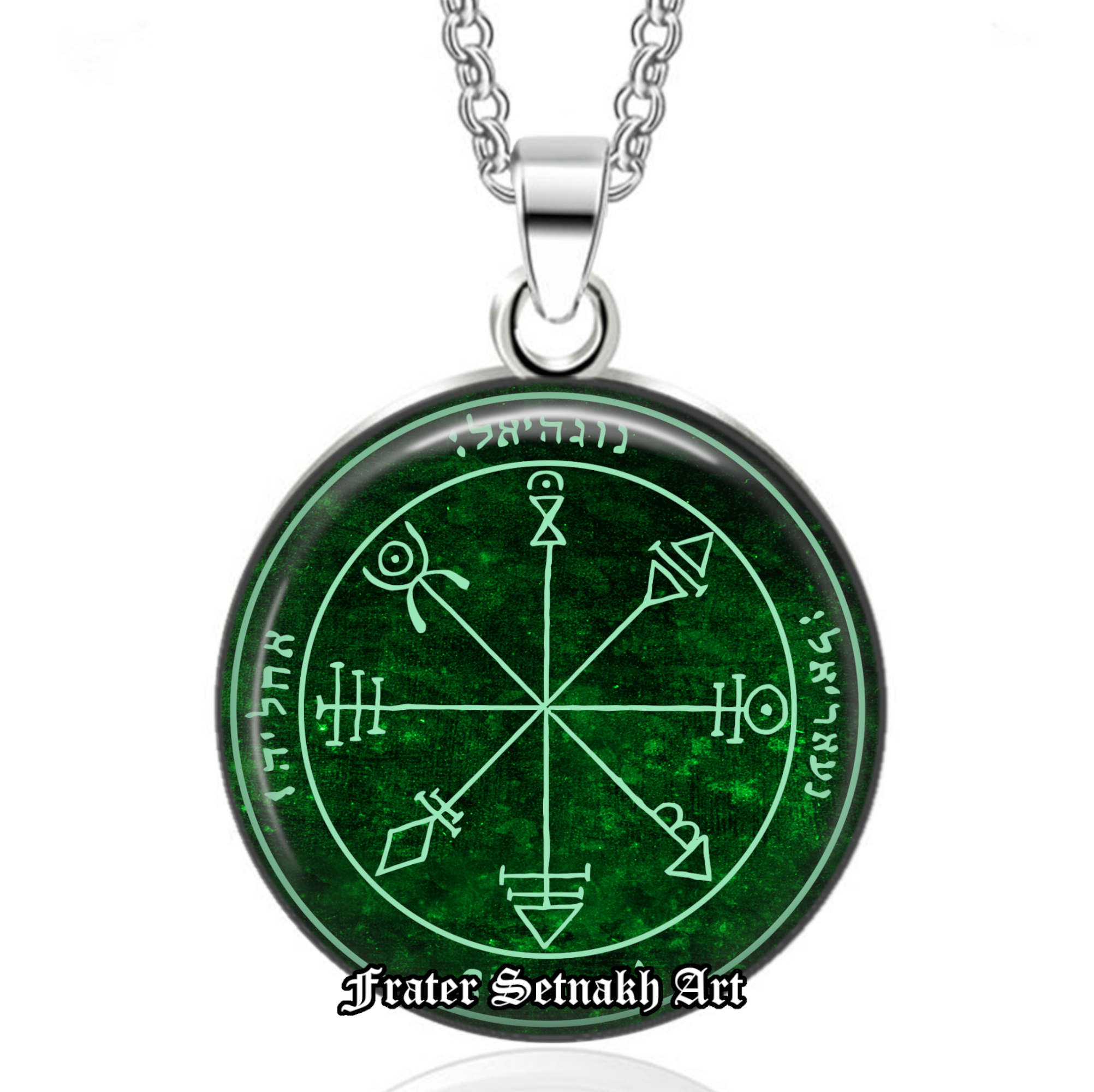 First pentacle of Venus pendant, friendship talisman, Goetia Solomon Seals, ritual necklace, occult jewelry, ceremonial magick, lamen #103