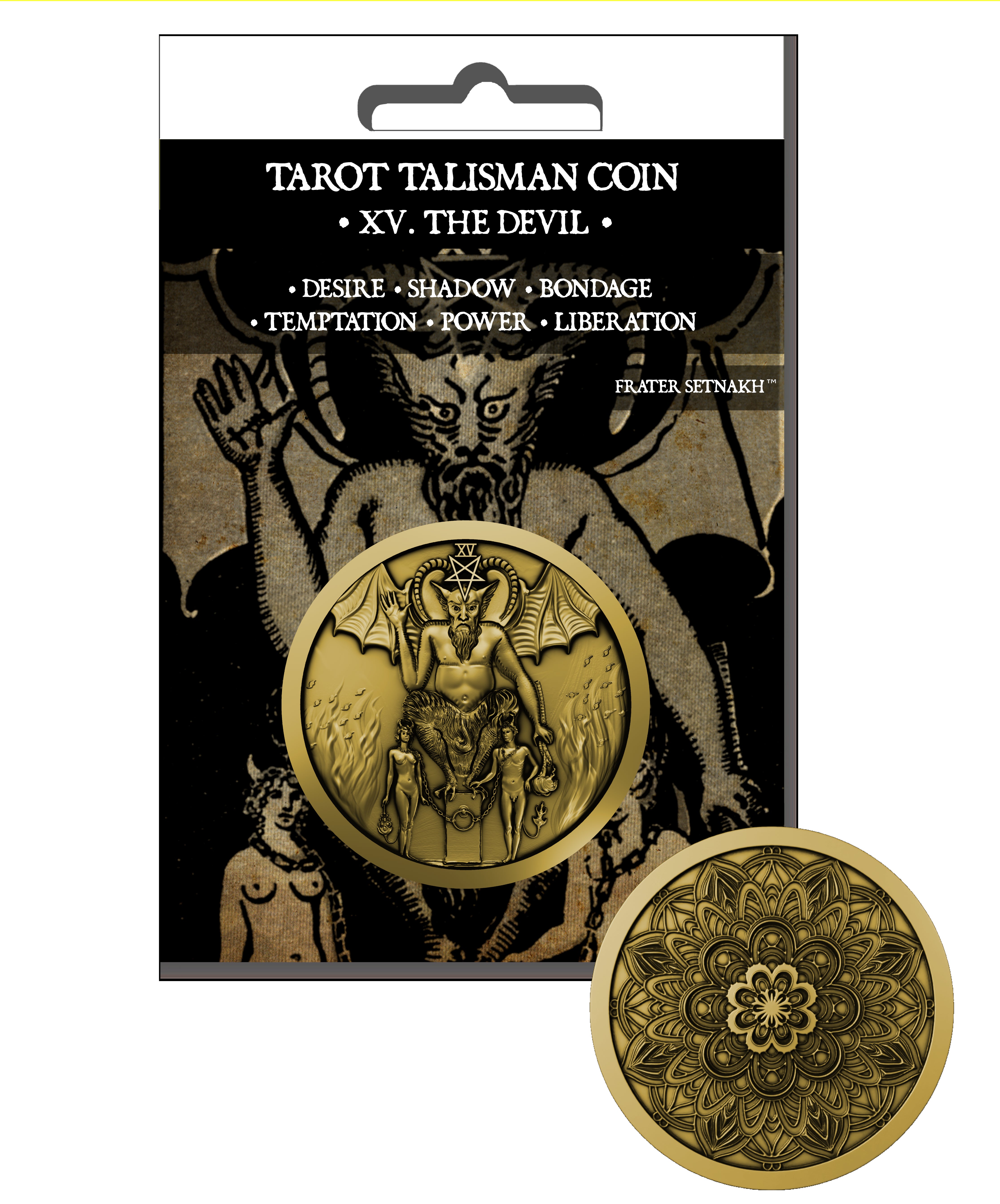22 Tarot Talisman Coins + 22 Descriptive Cards + PVC Foils | Retailers: Apply to receive wholesale discounts up to 50%