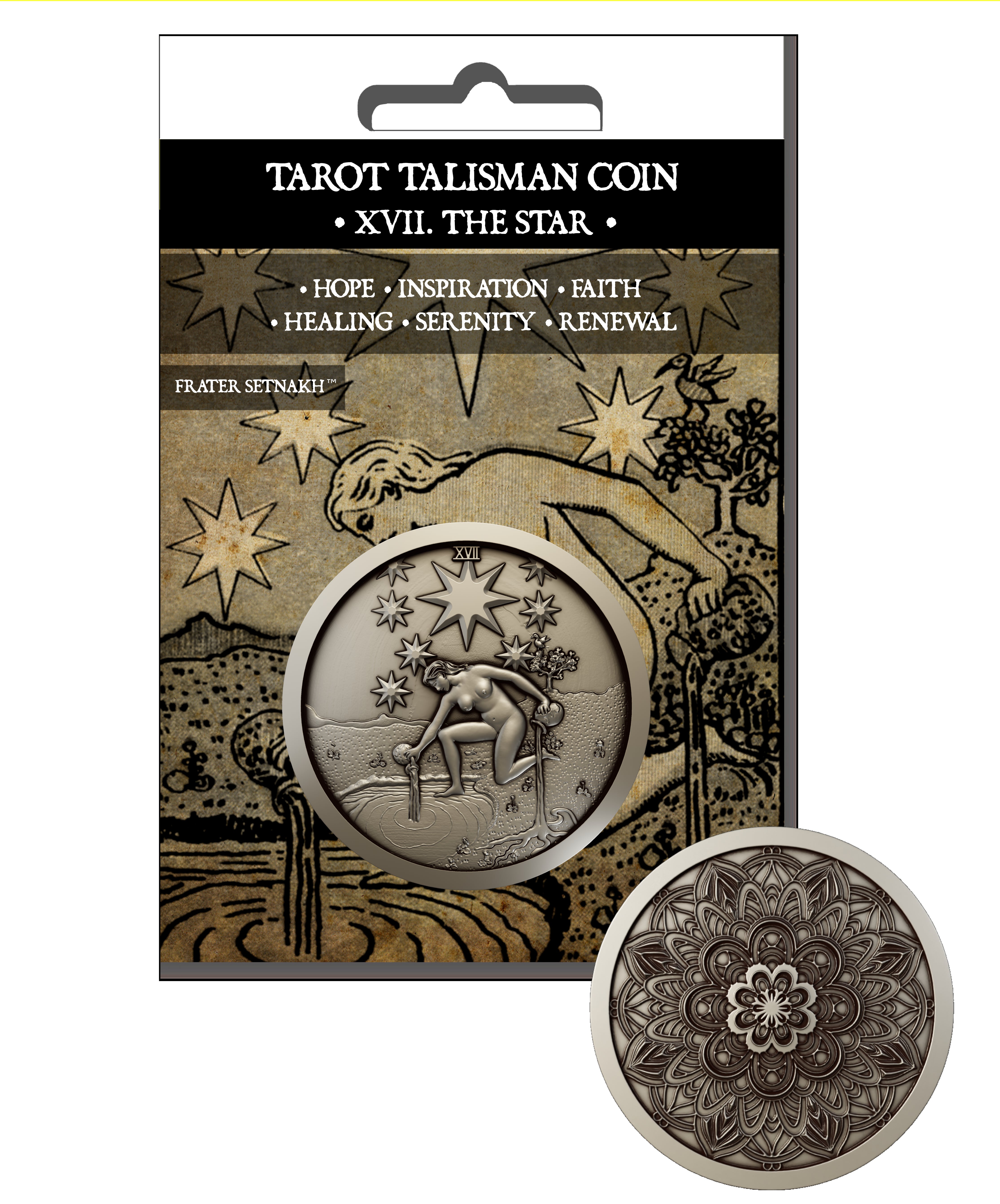 22 Tarot Talisman Coins + 22 Descriptive Cards + PVC Foils | Retailers: Apply to receive wholesale discounts up to 50%