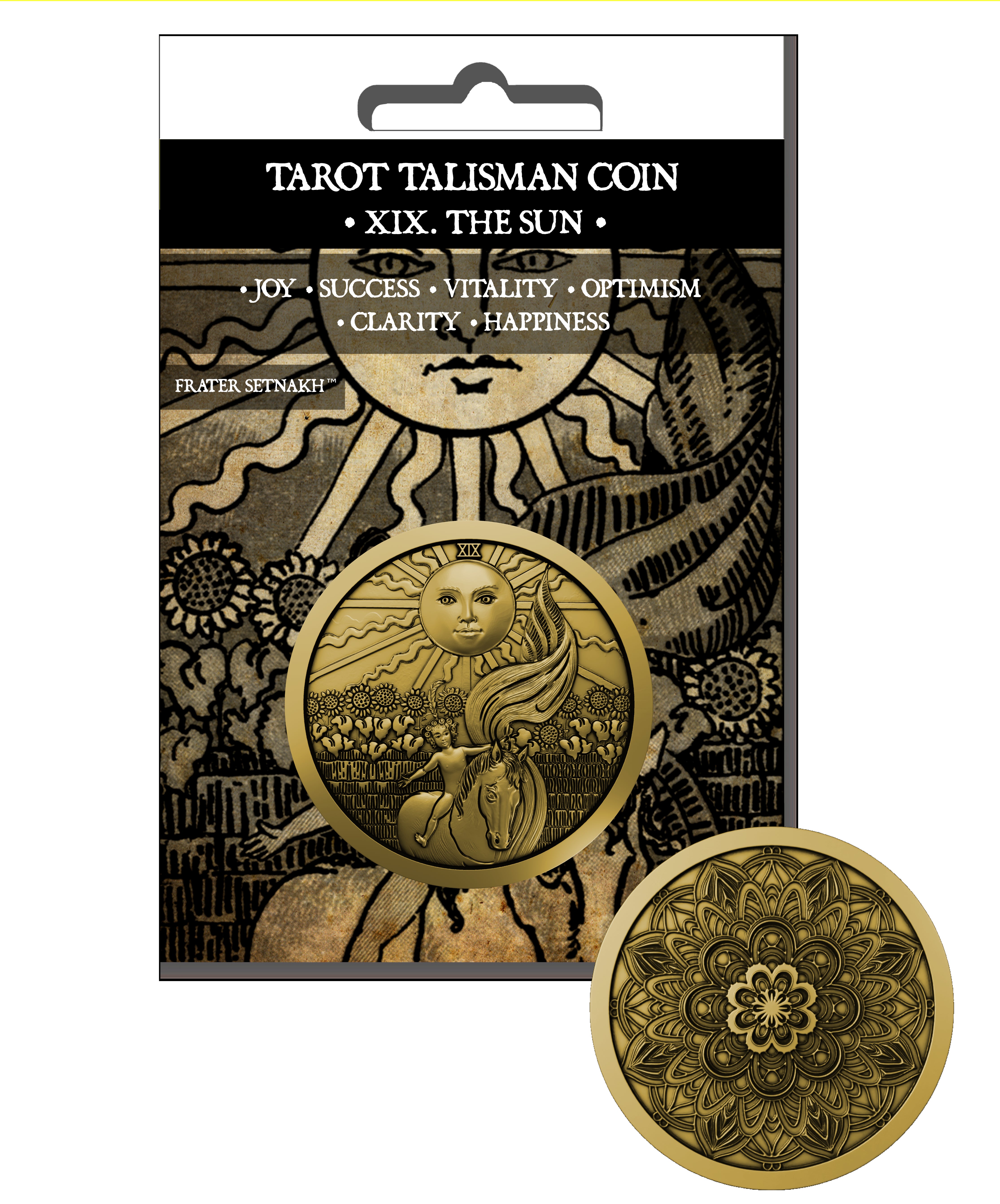 22 Tarot Talisman Coins + 22 Descriptive Cards + PVC Foils | Retailers: Apply to receive wholesale discounts up to 50%