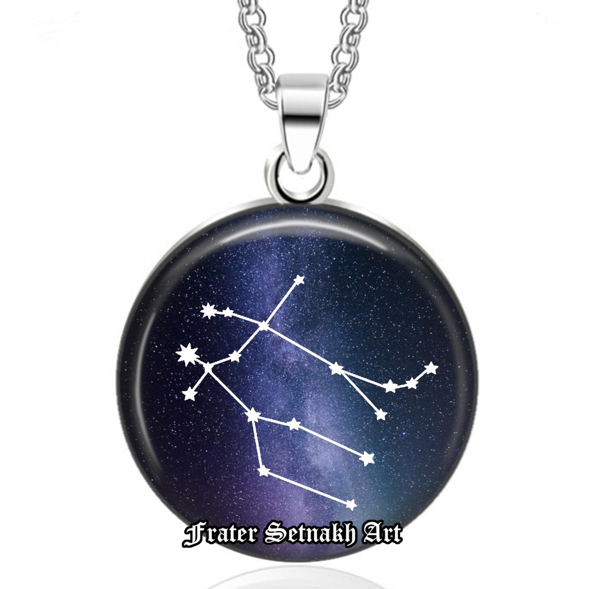 12 Signs of Zodiac - Choose Your Talisman – Astrological Pendant, Wiccan Jewelry, Occult Amulet, Dante Alighieri Inspired, Witchy Gift #563