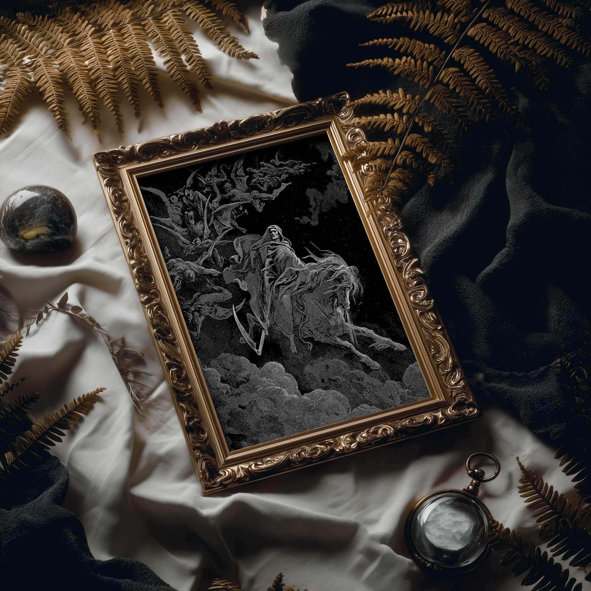 The Vision of Death Print – Gustave Doré, 1870 #3