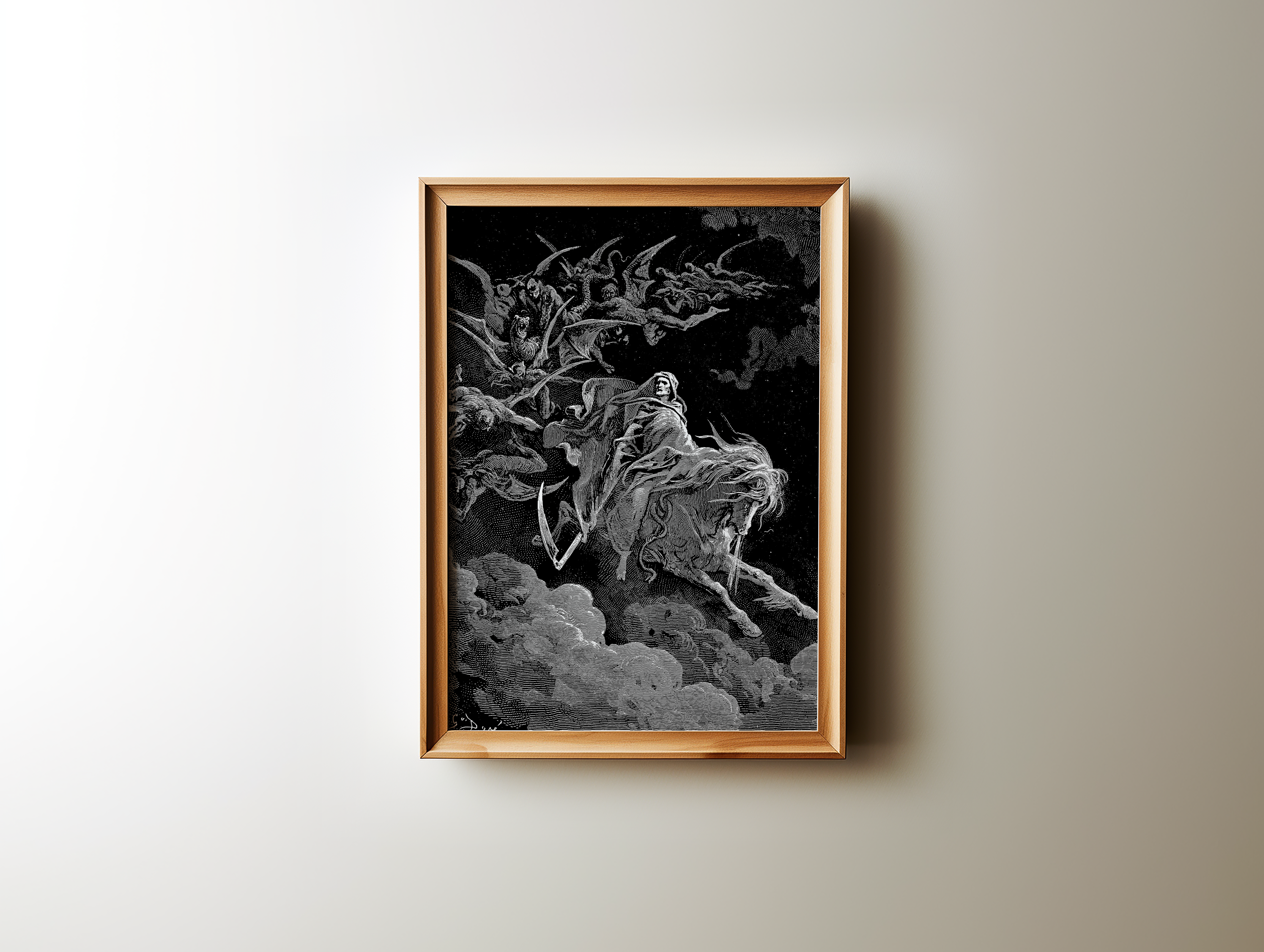 The Vision of Death Print – Gustave Doré, 1870 #3