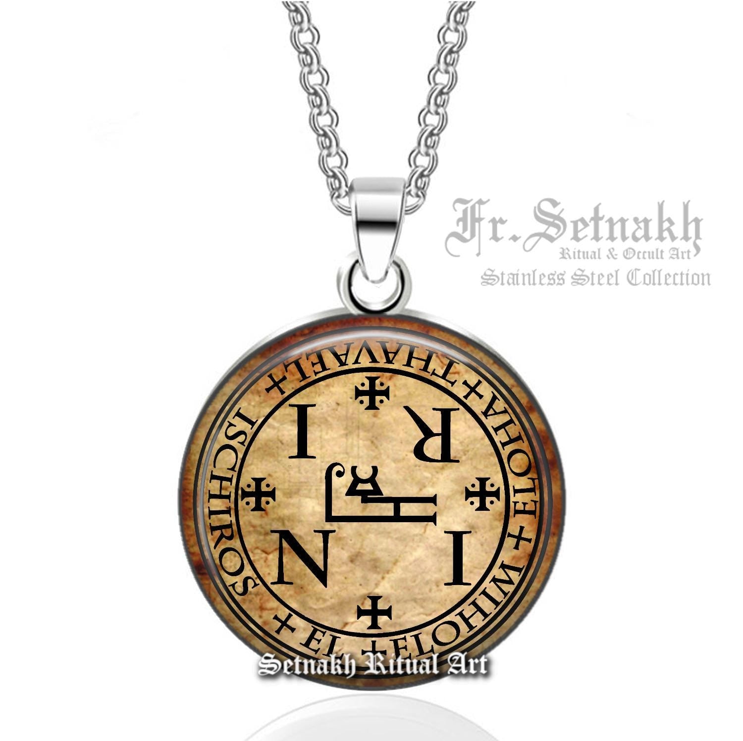 Archangel Thavael Talisman: Seal of Mysteries, Hidden Knowledge, and Spiritual Insight from the Grimoire of Armadel #93
