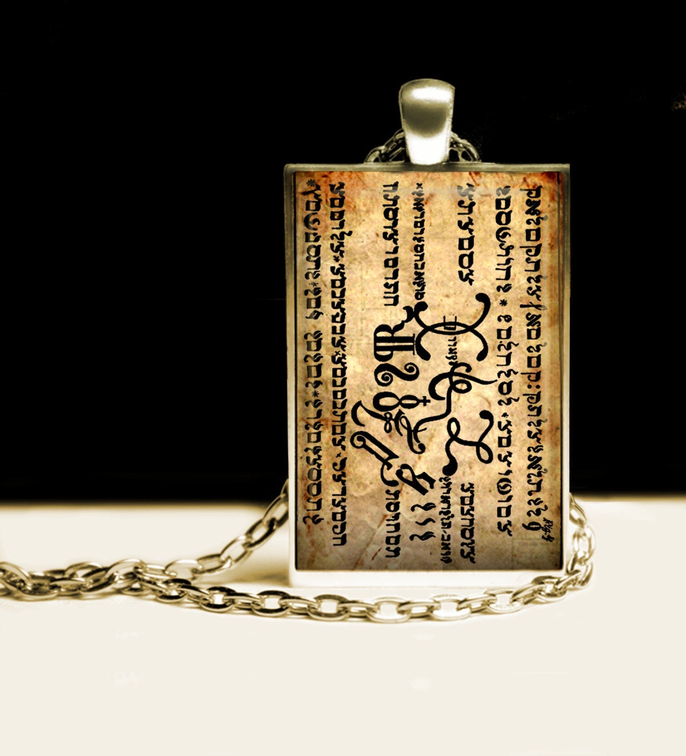 To be agreeable and beloved, against enemies talisman | The Third Seal from the 6th & 7th Book of Moses pendant, occult necklace #395.3