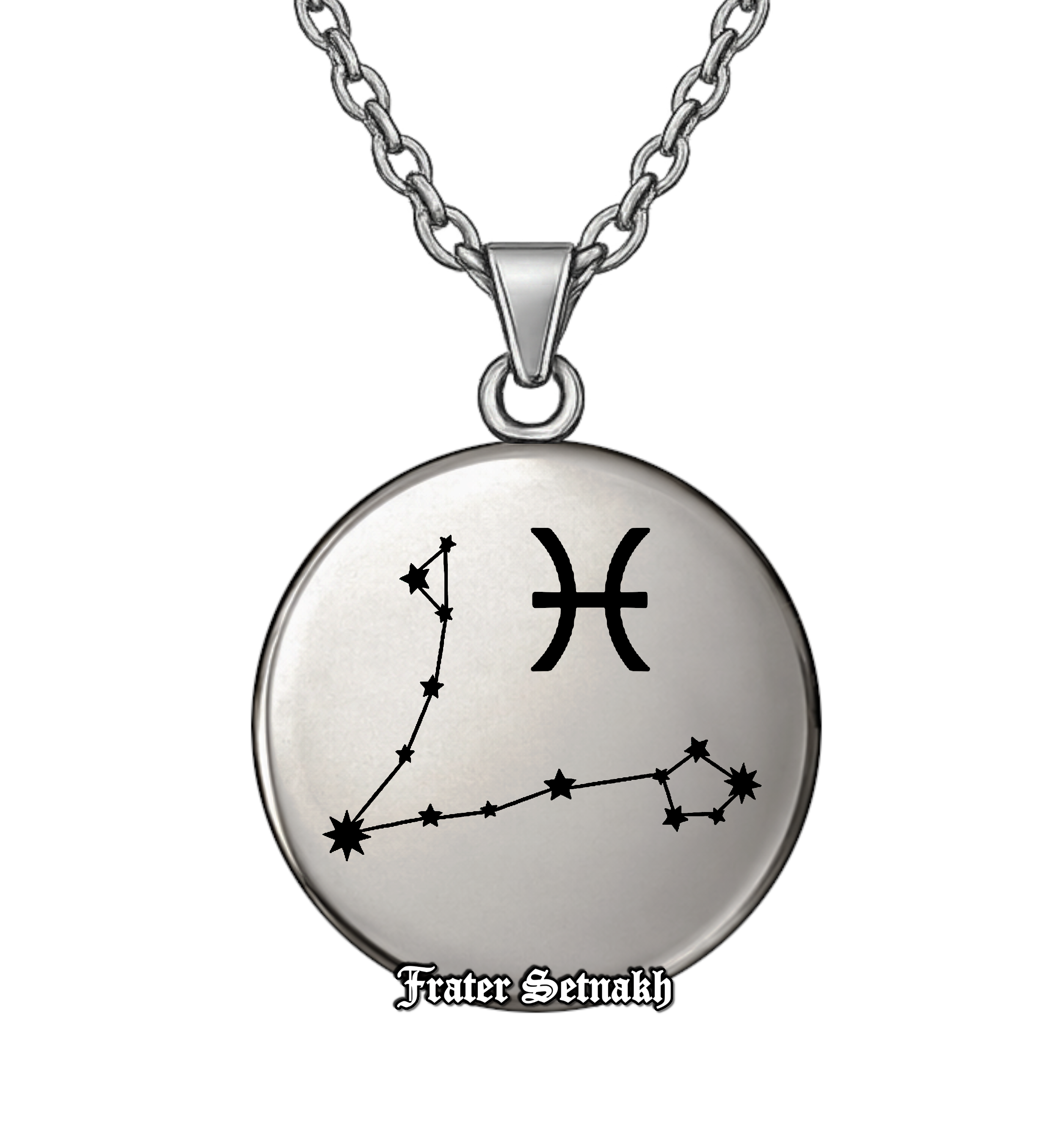 Pisces Zodiac Pendant (February 19 – March 20) – Talisman of Mystic Intuition, Creative Transcendence & Compassionate Depth | Sacred Celestial Jewelry #578.12