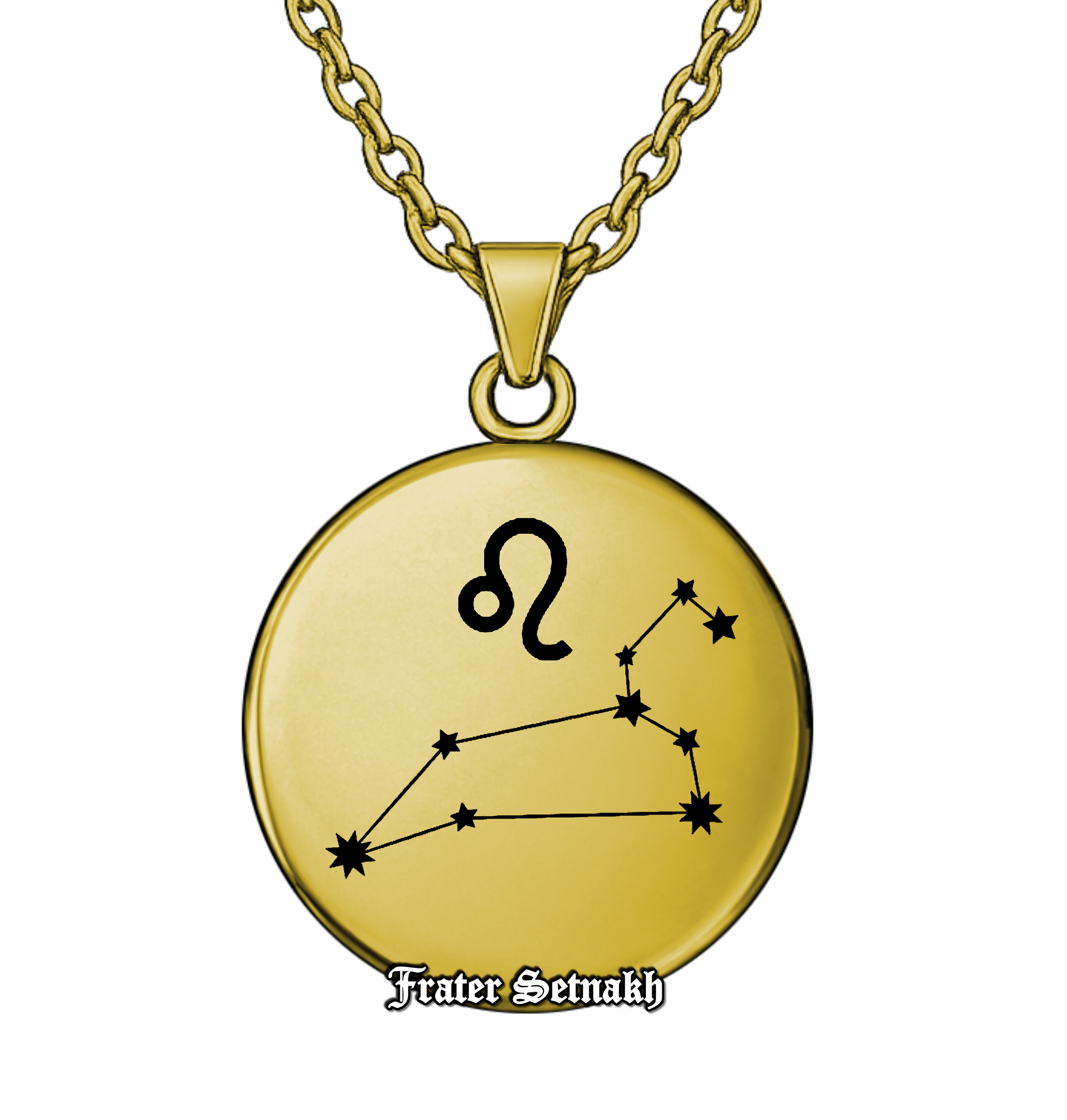 Leo Zodiac Pendant (July 23 – August 22) – Talisman of Radiant Sovereign Power, Creative Vitality & Regal Courage | Sacred Celestial Jewelry #578.5