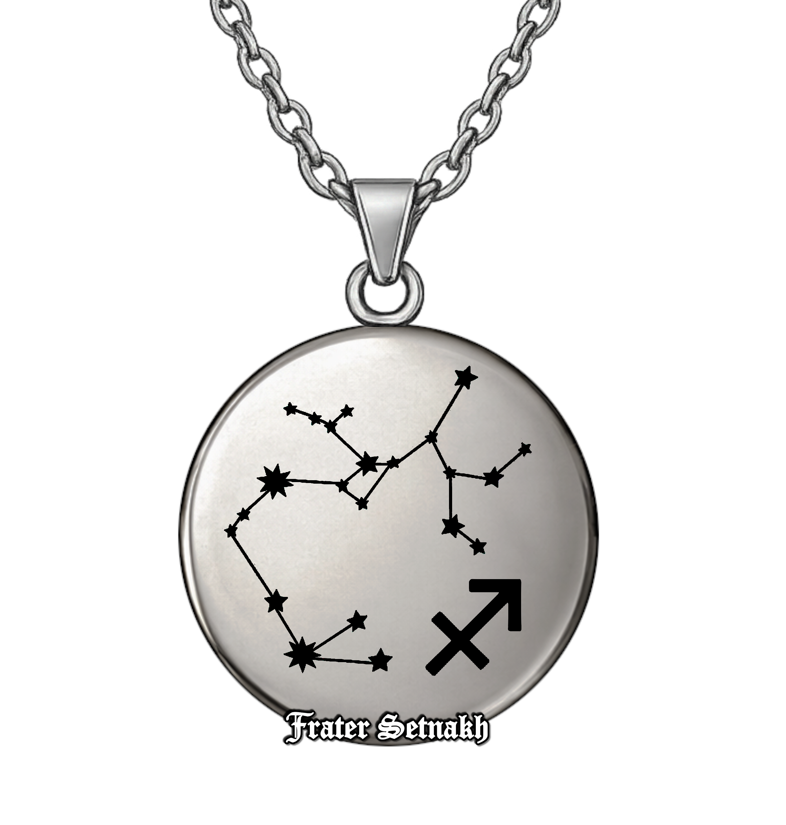 Sagittarius Zodiac Pendant (November 22 – December 21) – Talisman of Higher Wisdom, Philosophical Freedom & Fearless Vision | Sacred Celestial Jewelry #578.9