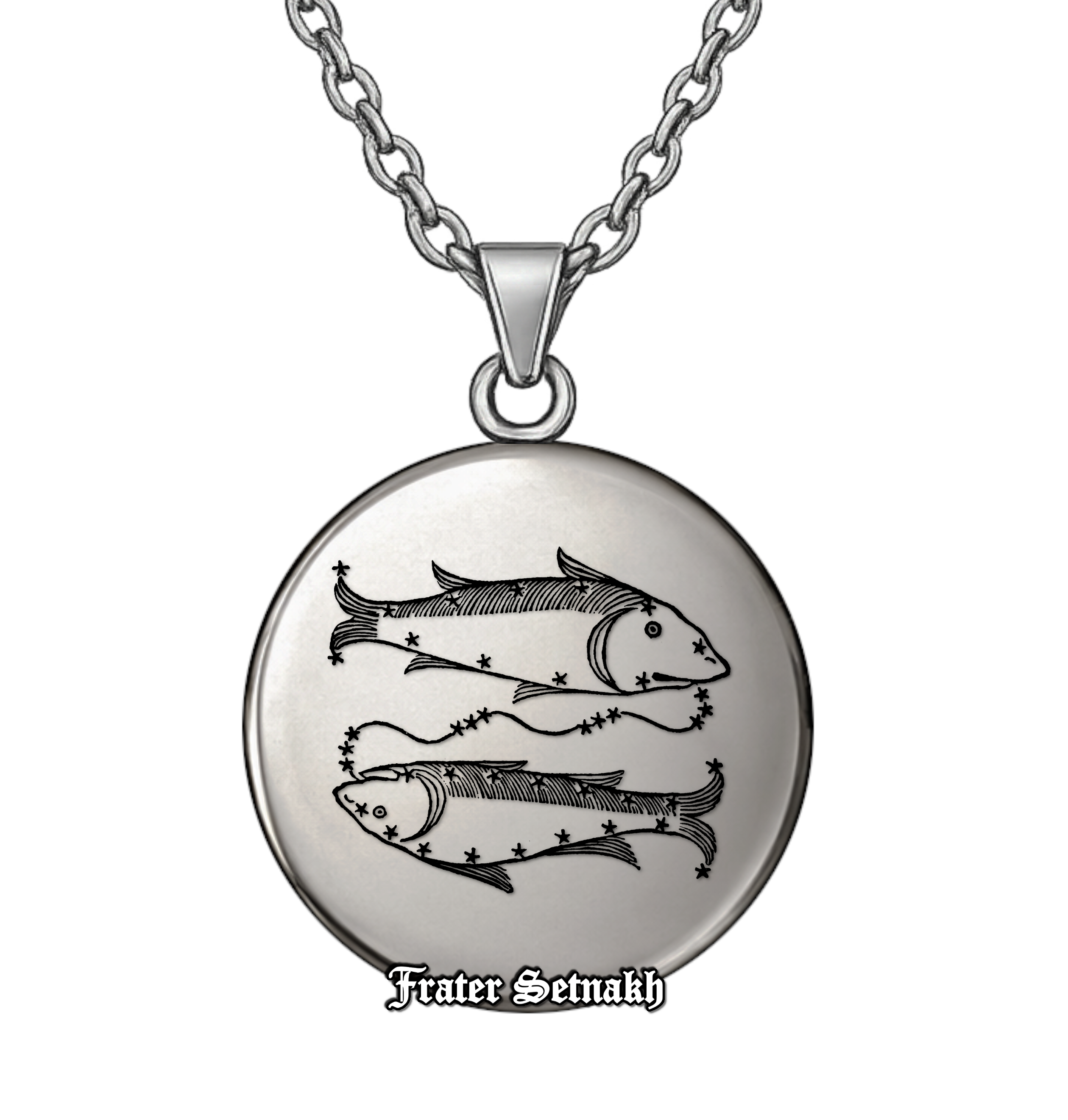 Pisces Zodiac Pendant (February 19 – March 20) – Talisman of Mystic Intuition, Creative Transcendence & Compassionate Depth | Sacred Celestial Jewelry #579.12
