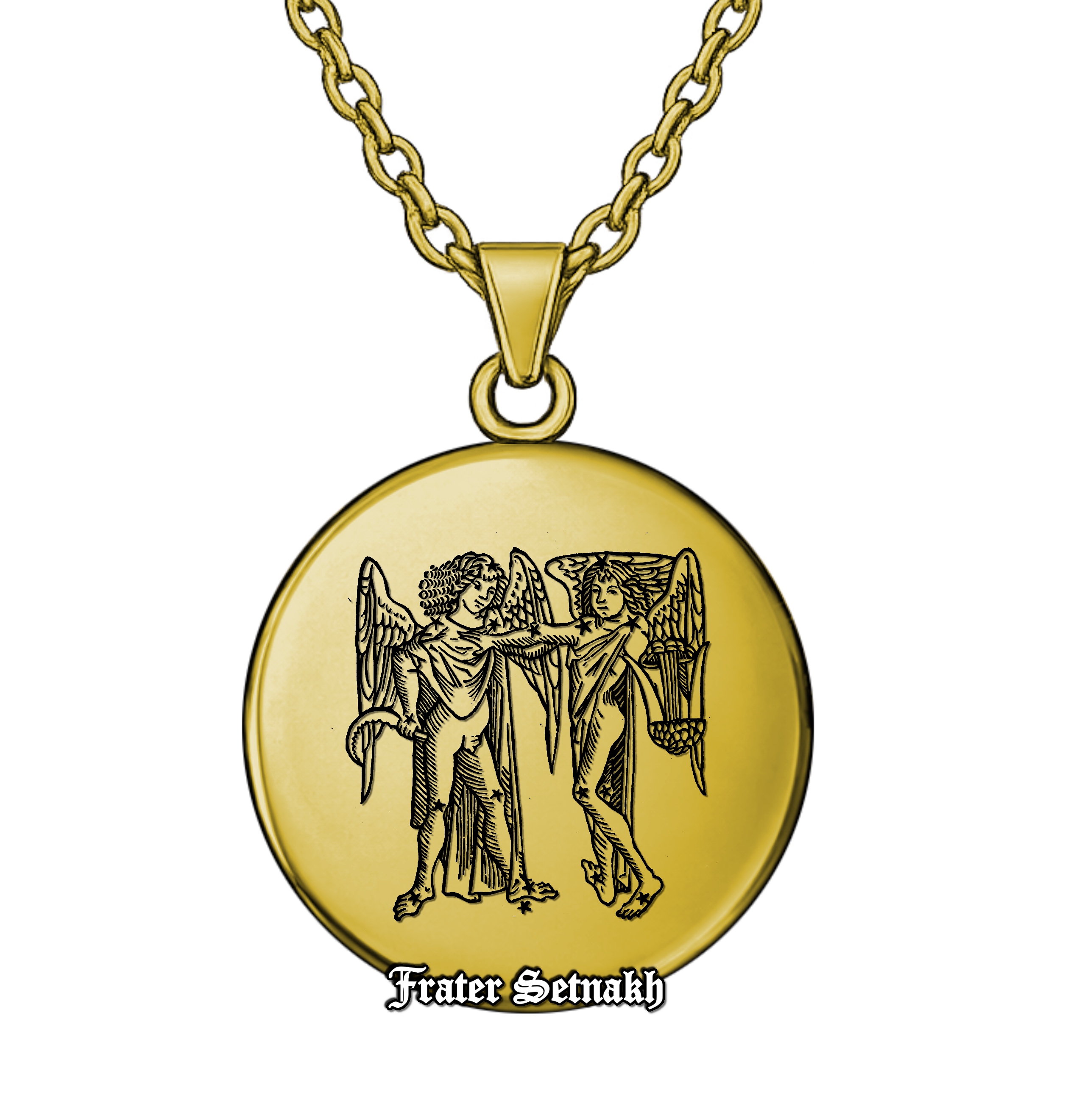 Gemini Zodiac Pendant (May 21 – June 20) – Talisman of Sharp Intellect, Adaptability & Expressive Mastery | Sacred Celestial Jewelry #579.3