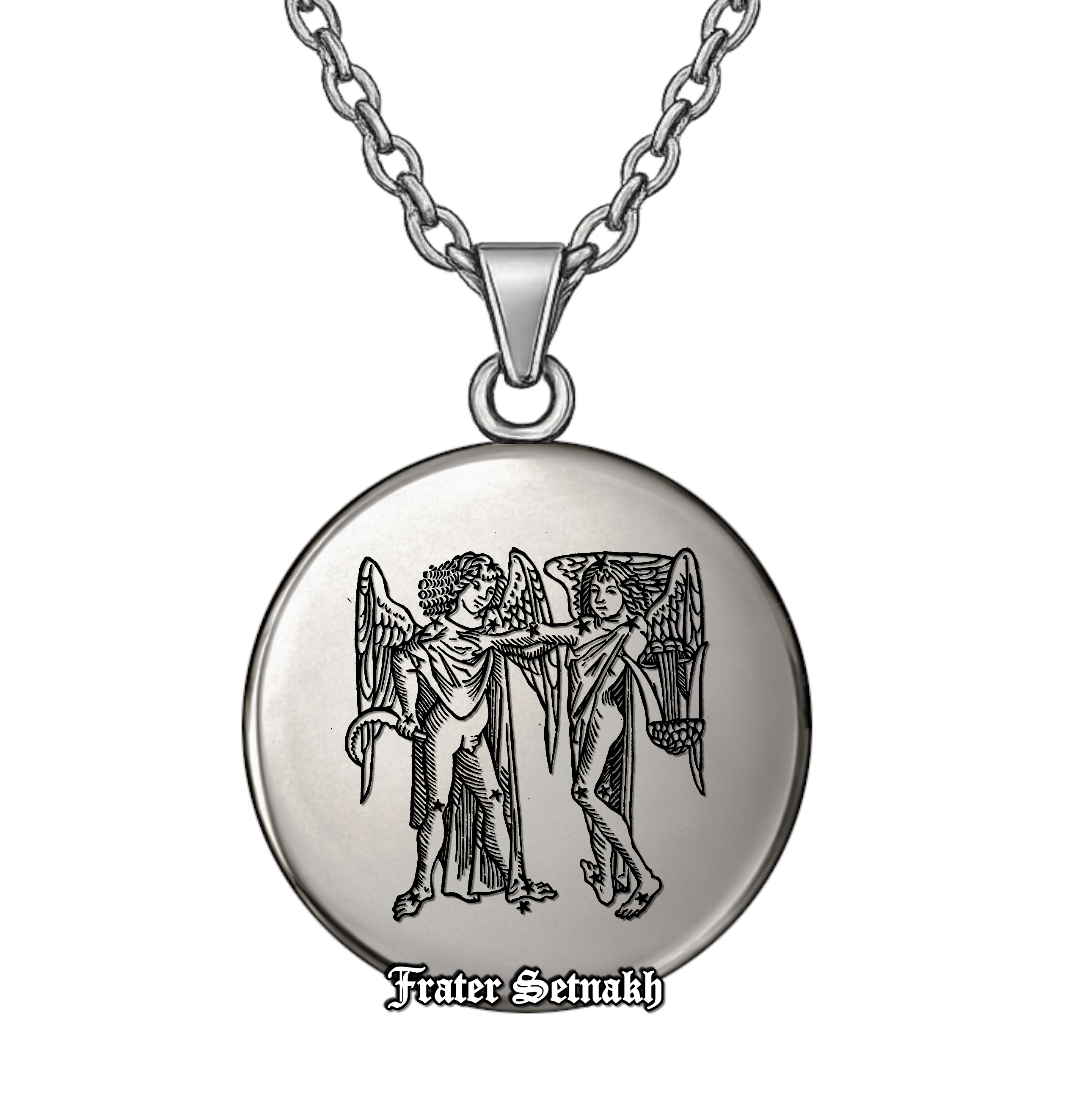 Gemini Zodiac Pendant (May 21 – June 20) – Talisman of Sharp Intellect, Adaptability & Expressive Mastery | Sacred Celestial Jewelry #579.3