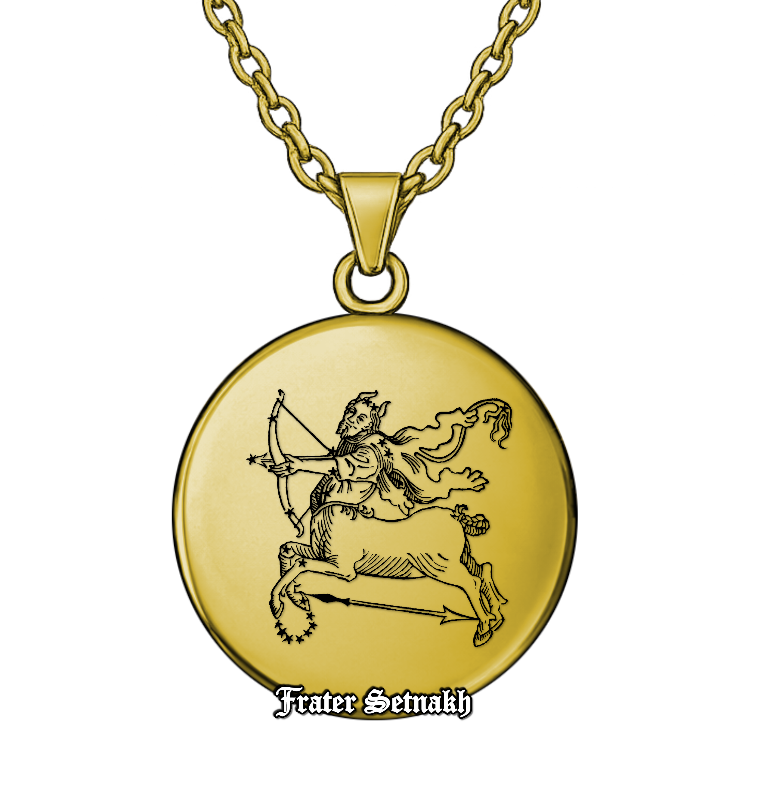 Sagittarius Zodiac Pendant (November 22 – December 21) – Talisman of Higher Wisdom, Philosophical Freedom & Fearless Vision | Sacred Celestial Jewelry #579.9