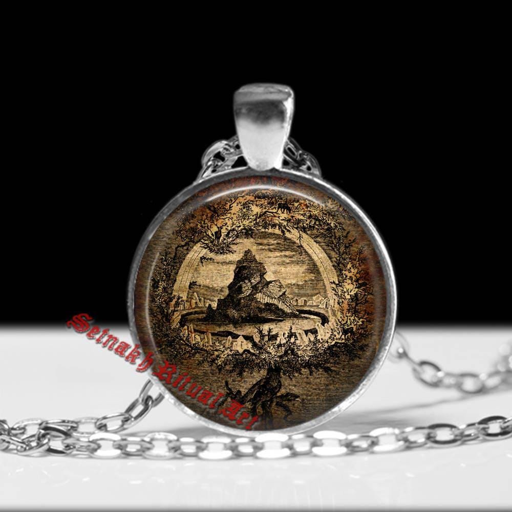 Yggdrasil necklace, Tree of Life pendant, mythical tree, norse medalion, harmony, peace and growth symbol jewelry #329