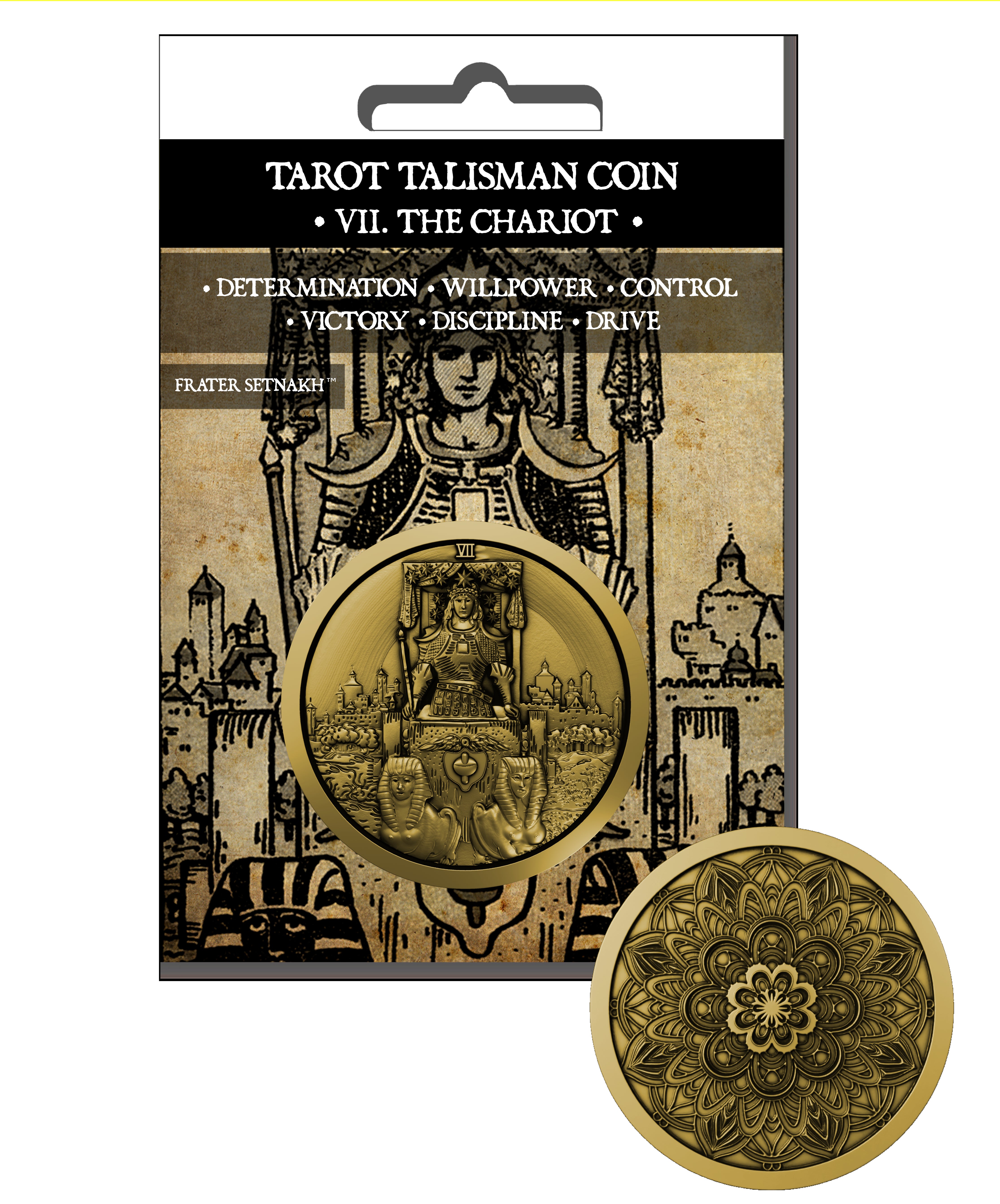 22 Tarot Talisman Coins + 22 Descriptive Cards + PVC Foils | Retailers: Apply to receive wholesale discounts up to 50%