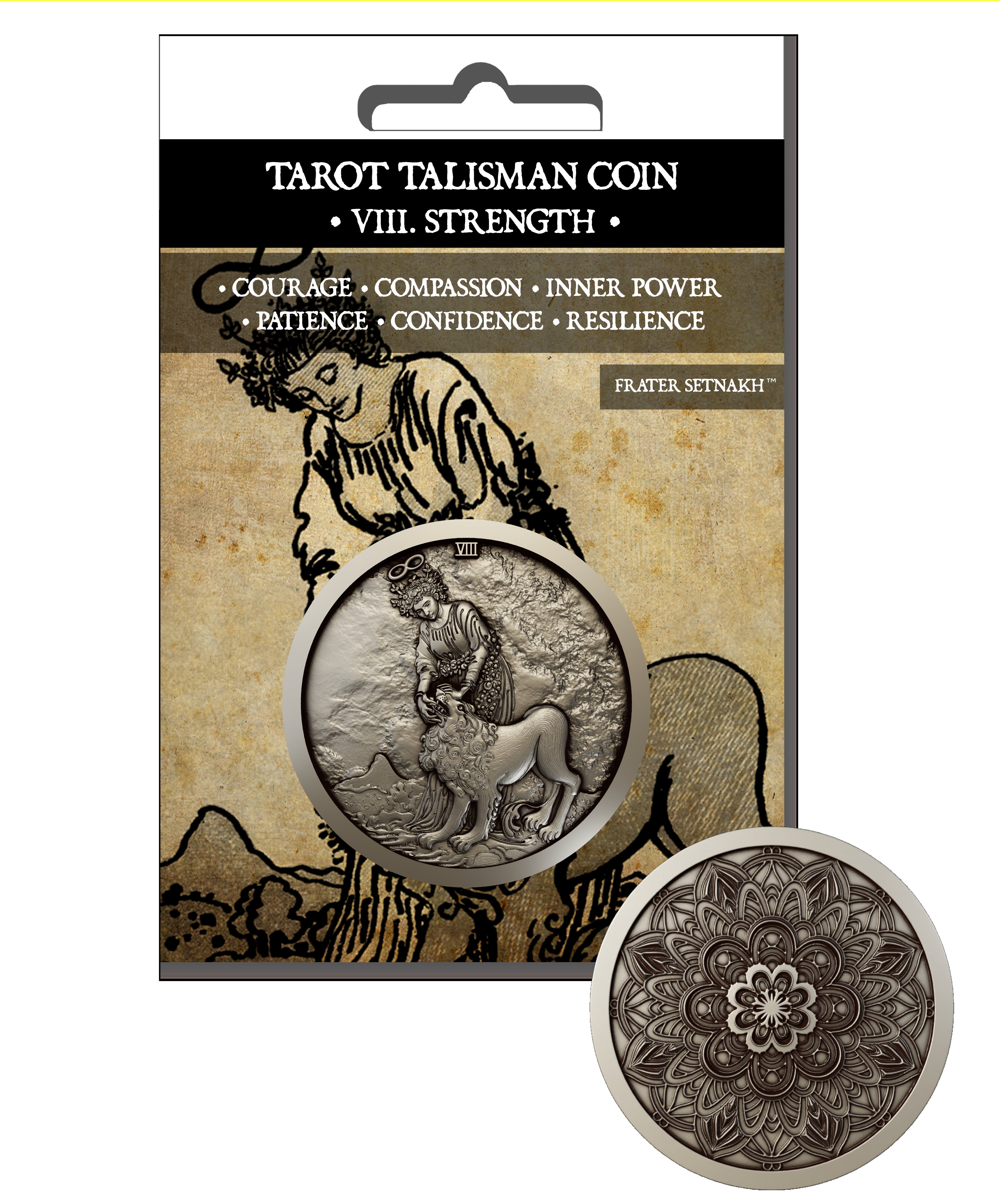 22 Tarot Talisman Coins + 22 Descriptive Cards + PVC Foils | Retailers: Apply to receive wholesale discounts up to 50%