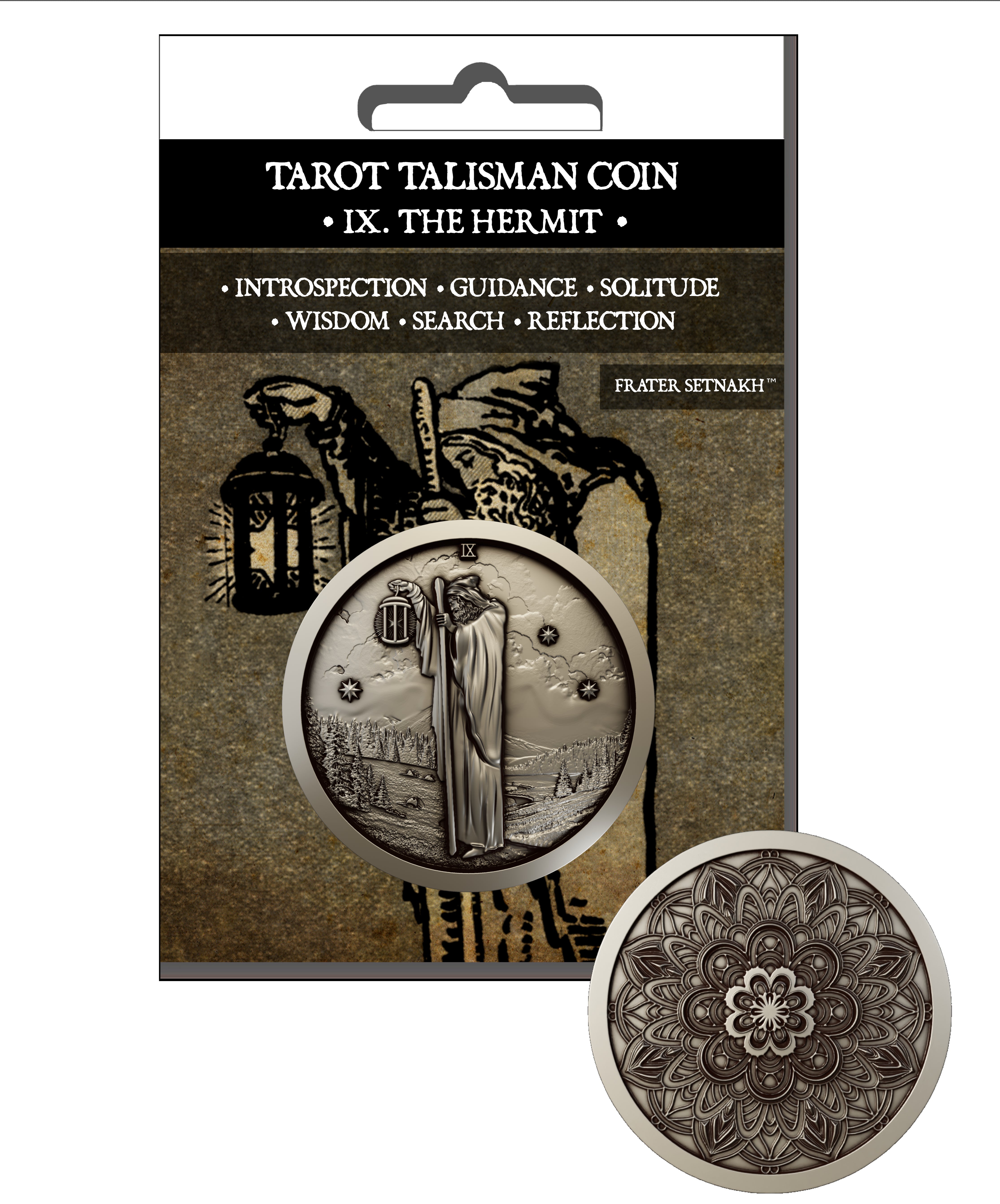 22 Tarot Talisman Coins + 22 Descriptive Cards + PVC Foils | Retailers: Apply to receive wholesale discounts up to 50%