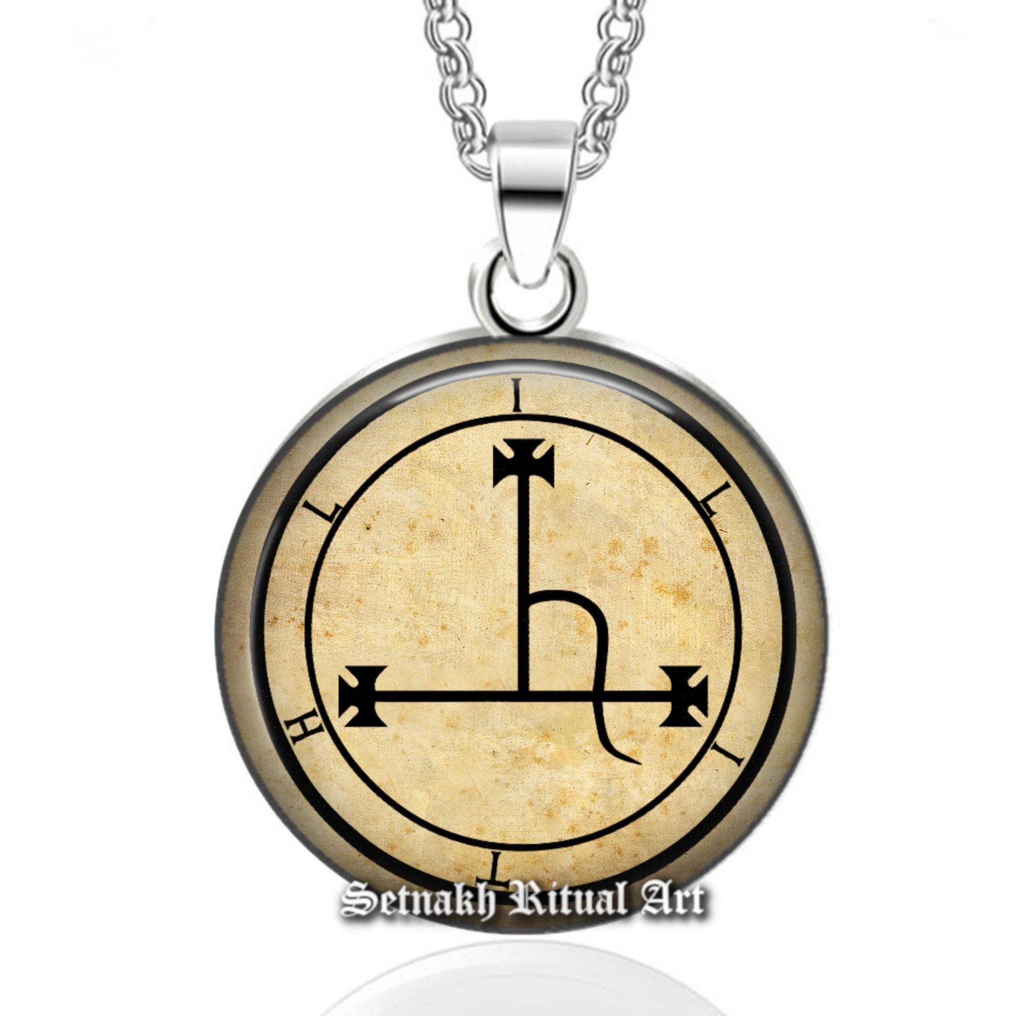 Lilith Sigil Pendant – Witch Necklace for Dark Feminine Power, Rebellion, Magic & Protection, Occult Amulet, Wiccan Jewelry Shadow Work #114