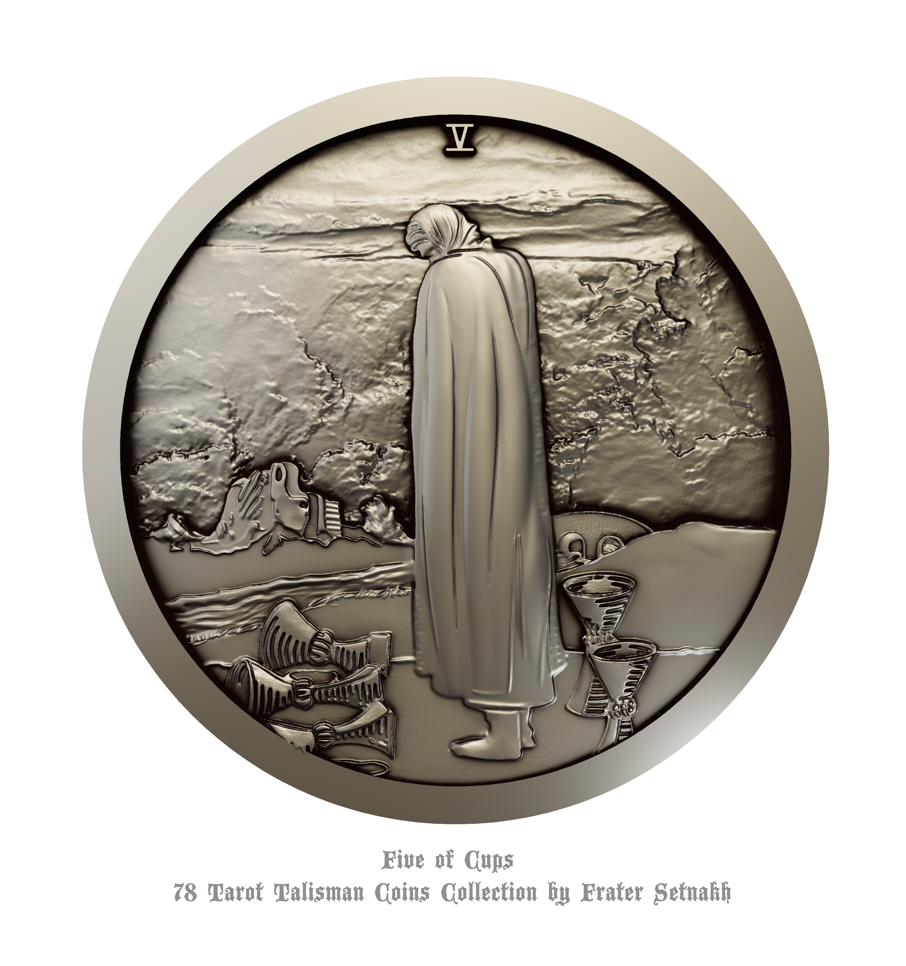 Tarot Coin Collection – 78 Coins Inspired by Rider-Waite – PRE-ORDERS - Shipping in October '25 - Divination Coins - Oracle Coins - Frater Setnakh