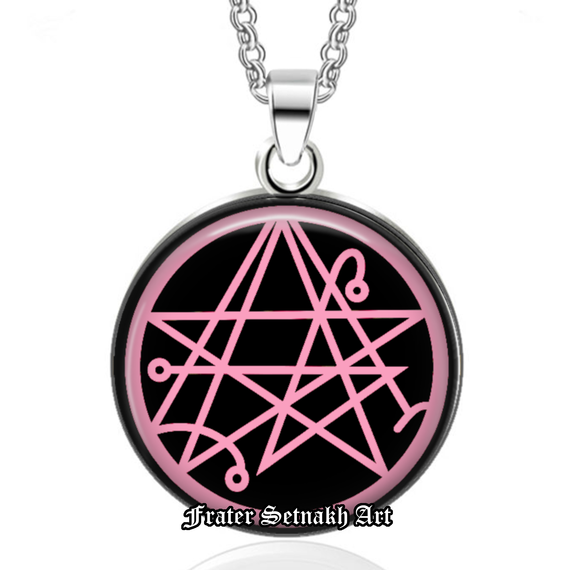 Necronomicon Pendant, Necronomicon Necklace, Sigil of Gateaway Pendant, Abdul Alhazred, Lovecraft Jewelry, Occult pendant, Magic Necklace #6