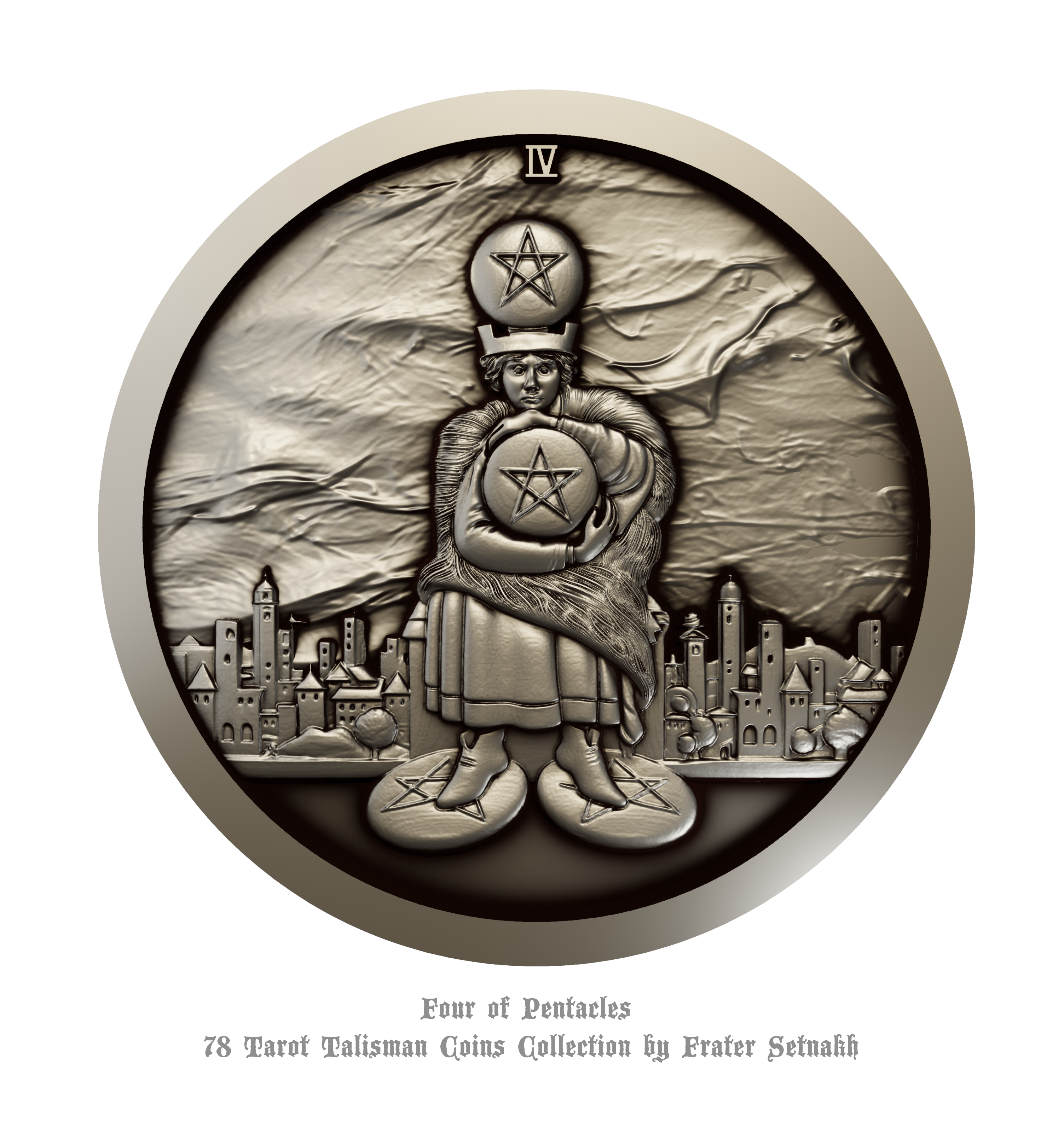 Tarot Coin Collection – 78 Coins Inspired by Rider-Waite – PRE-ORDERS - Shipping in October '25 - Divination Coins - Oracle Coins - Frater Setnakh