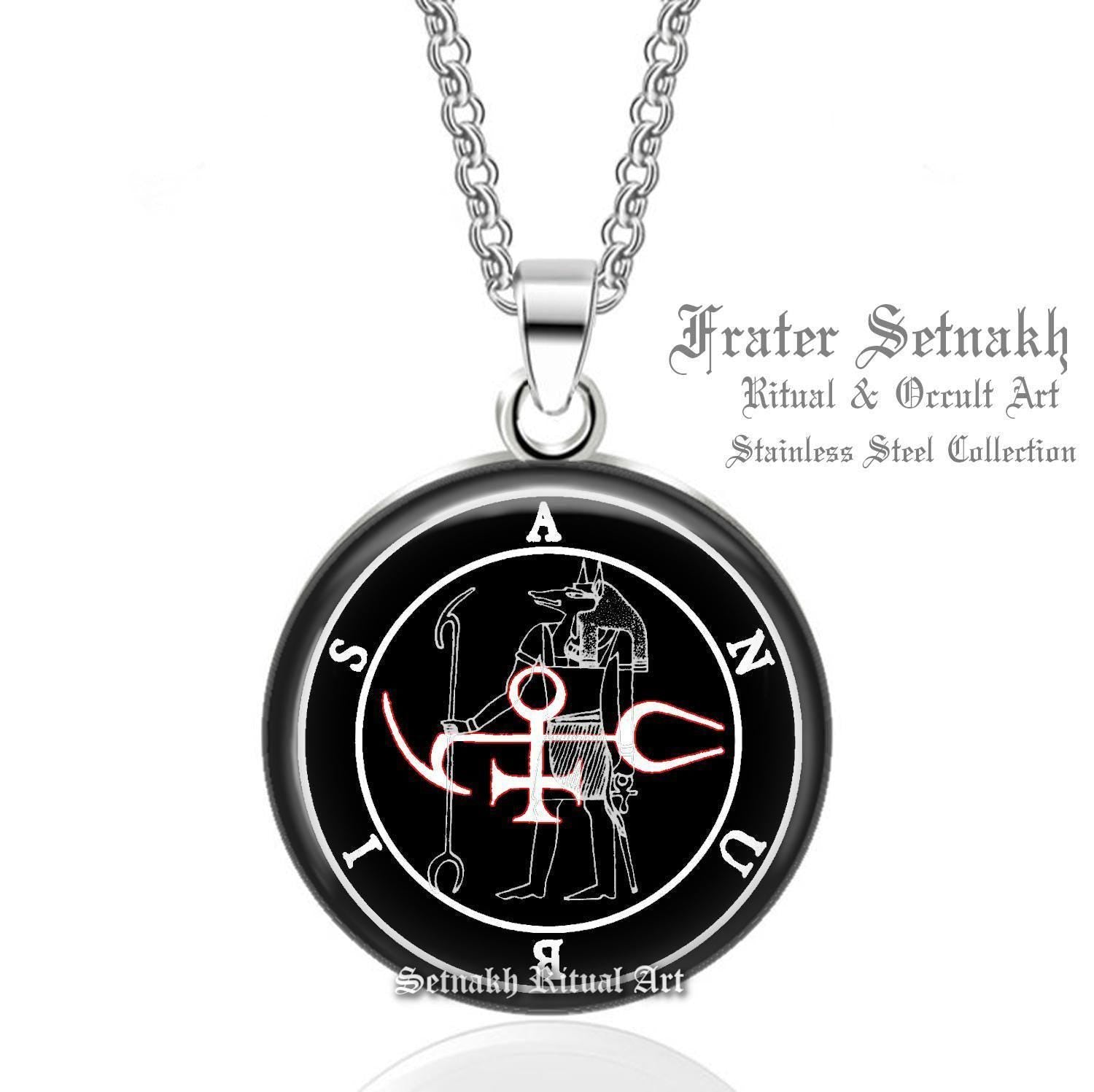 Anubis Talisman Symbol - Egyptian Amulet, Handcrafted Protection Charm, Unique Gift for History & Ancient Egyptian Magic Enthusiasts #545.2