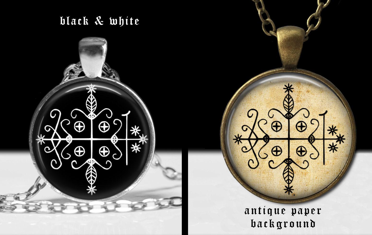 Astaroth sigil pendant, Grimoirium Verum necklace, satanic jewelry, Satan, satanism, occult talisman, ritual lamen, summoning demons #124.2