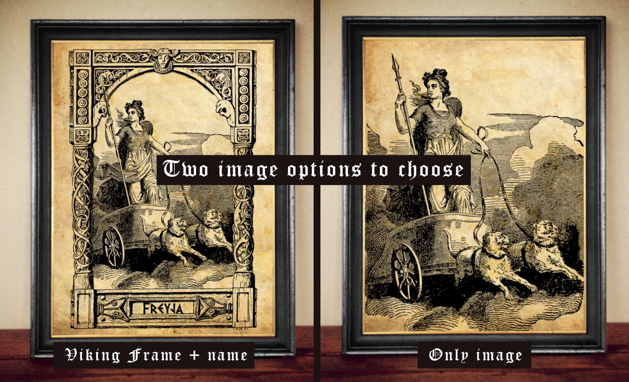 Thor print,  Norse mythology poster, nordic god illustration, scandinavian decor, Thor's hammer poster, wall art #335