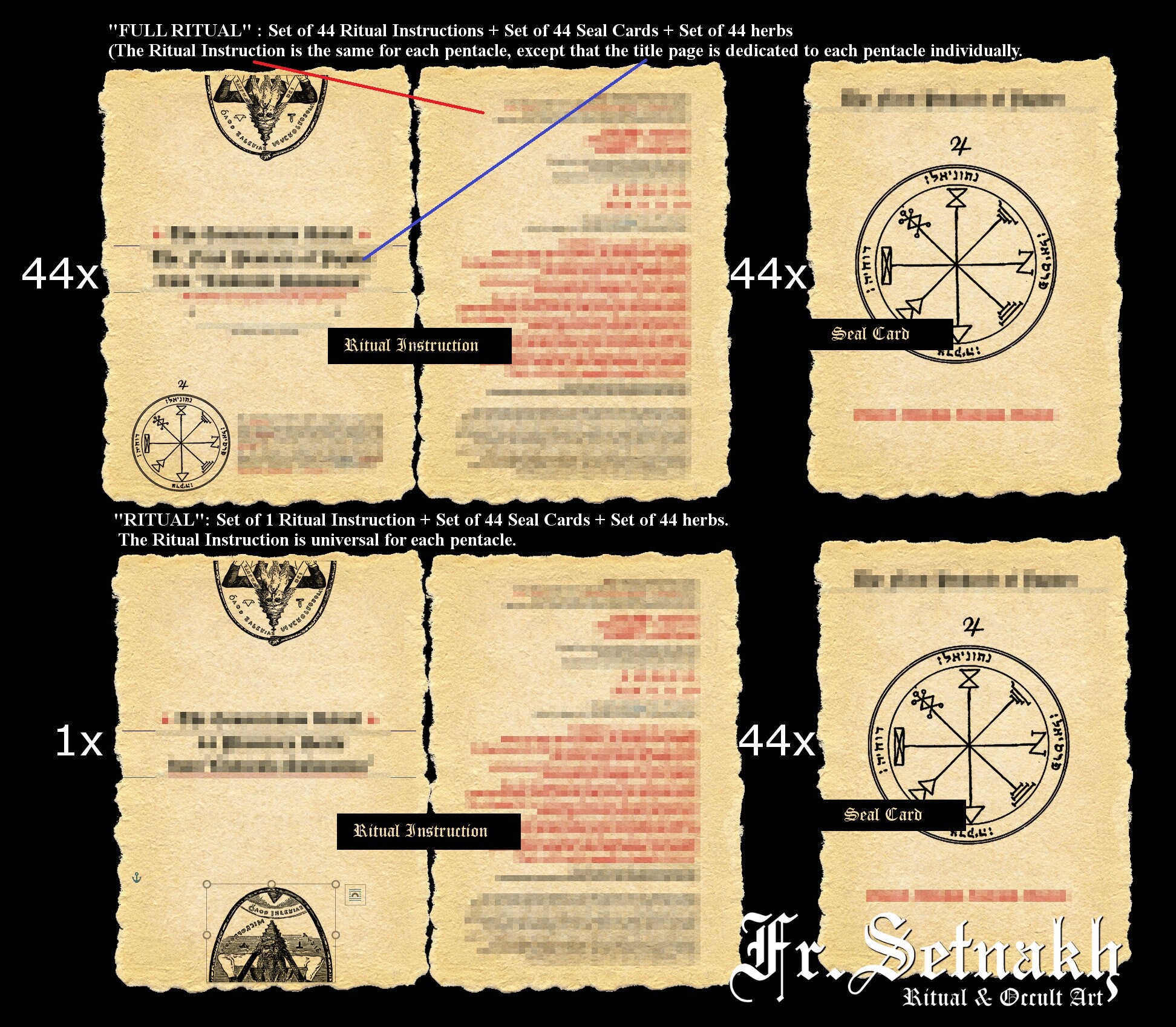 44 King Solomon Pentacles,  Stainless Steel Planetary Talismans, Solomon pendants, magical, ritual, occult necklace, ceremonial magick  #103