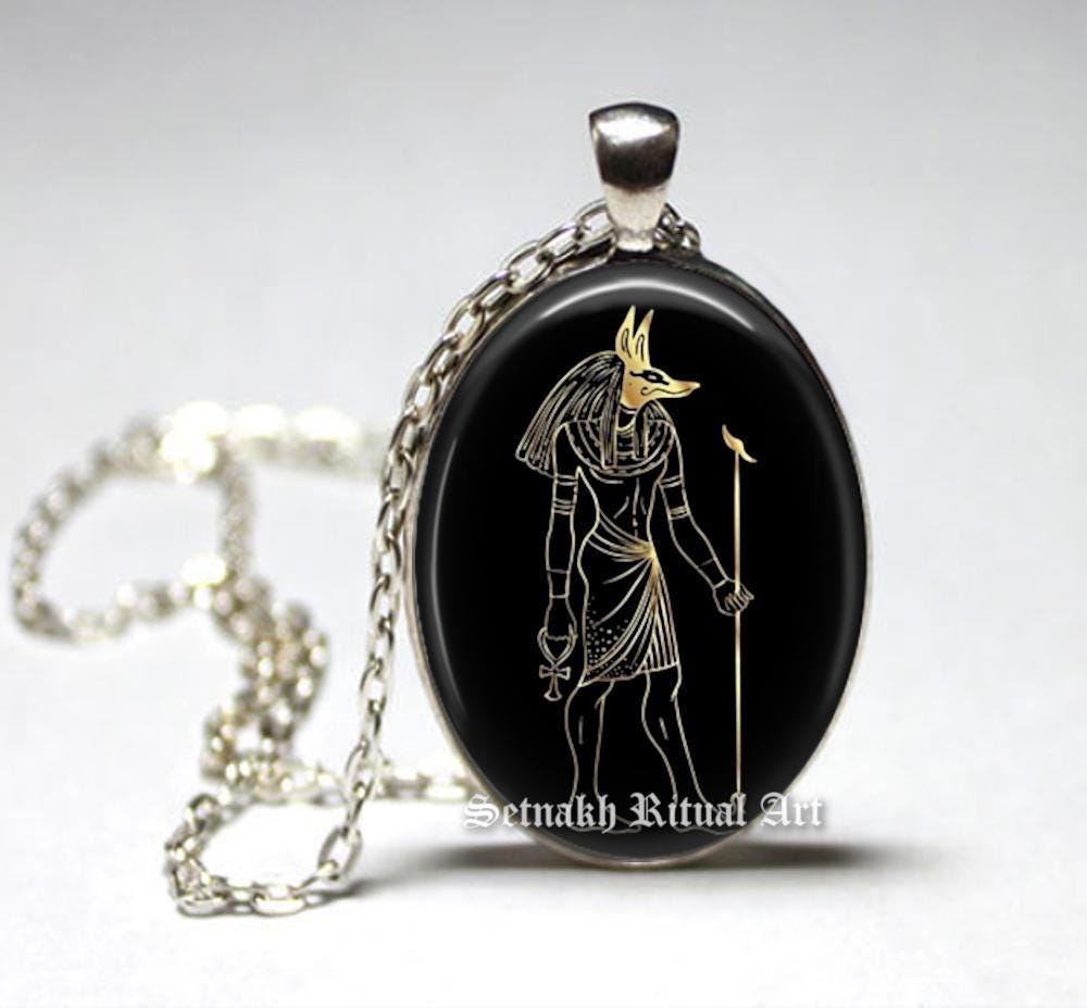 Anubis Talisman Symbol - Egyptian Amulet, Handcrafted Protection Charm, Unique Gift for History & Ancient Egyptian Magic Enthusiasts #548