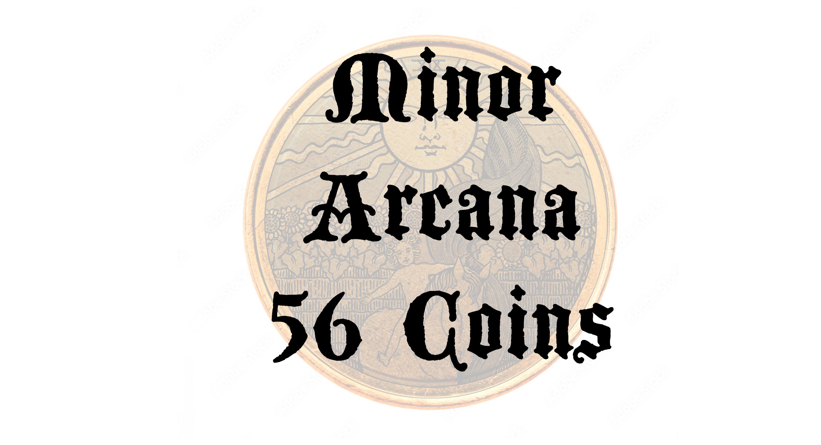 Tarot Coin Collection – 56 Minor Arcana Coins for Kickstarter backers